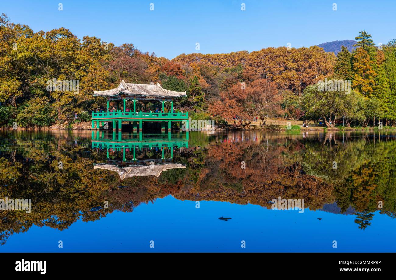 Il mausoleo di Sun yat-sen a Nanjing Foto Stock