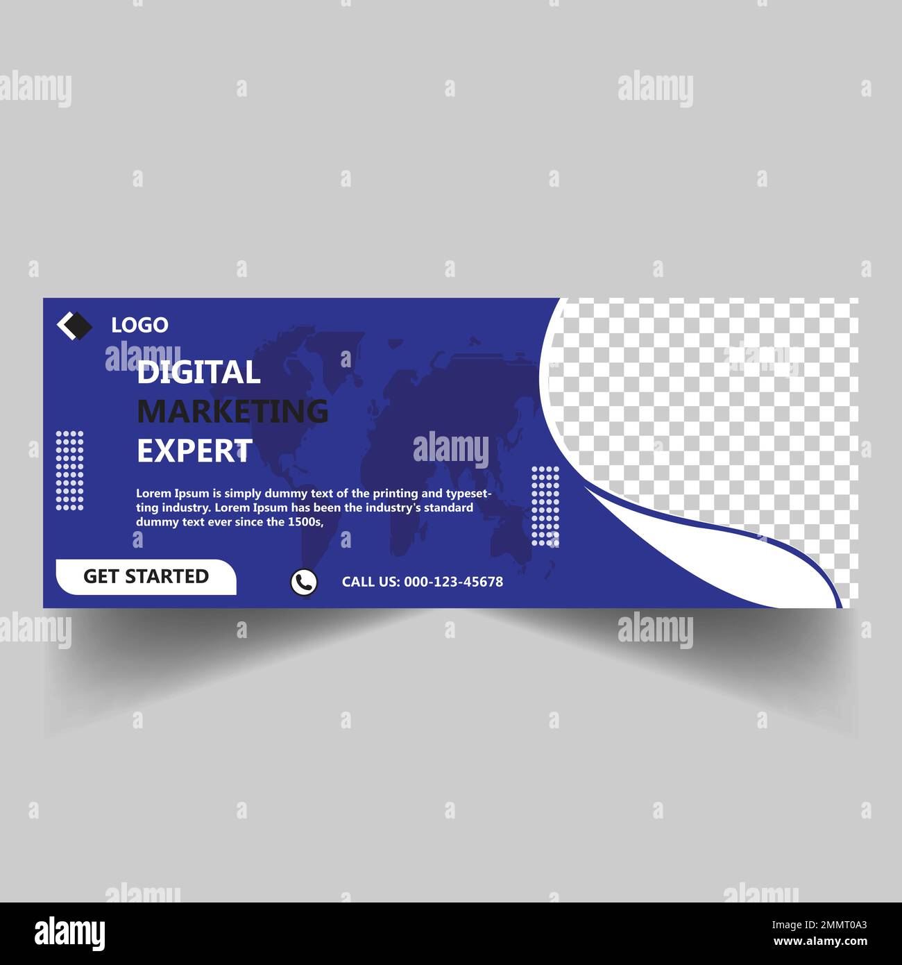 disegno astratto del banner . modello banner web verde . banner pubblicitari di colore verde. Illustrazione Vettoriale