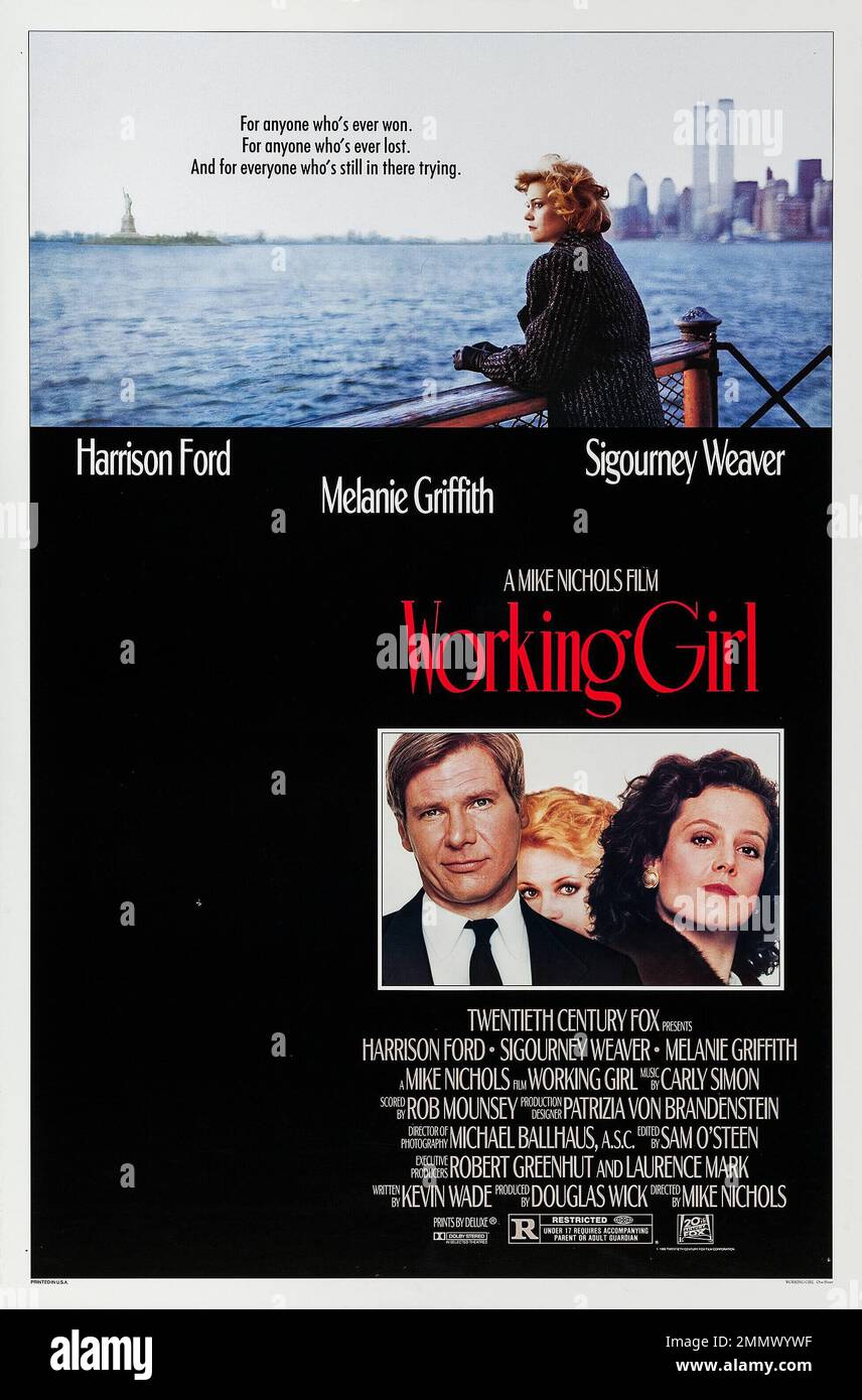 WORKING GIRL (1988), diretto da MIKE NICHOLS. Credit: 20TH CENTURY FOX / Album Foto Stock