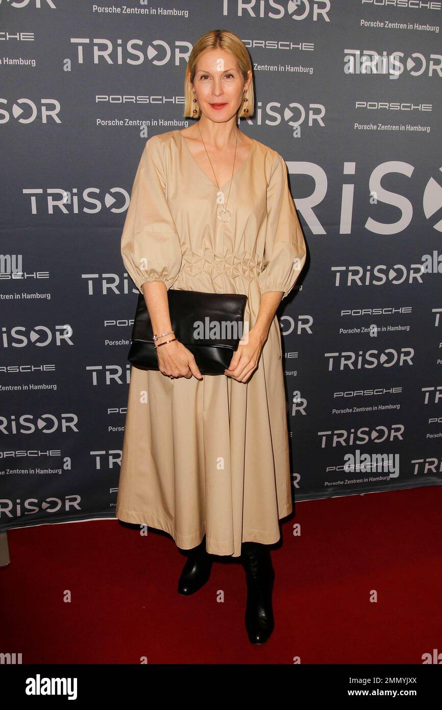 L'attrice STATUNITENSE Kelly Rutherford partecipa all'inaugurazione del TRall' 25 gennaio 2023 ad Amburgo, in Germania. Foto Stock