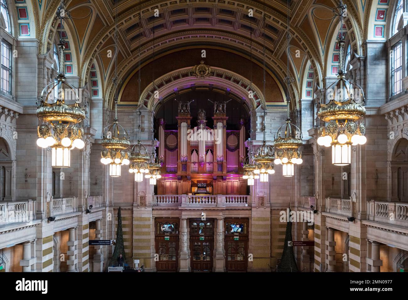 Royaume-uni, Ecosse, Glasgow, Kelvingrove Art Gallery and Museum Foto Stock