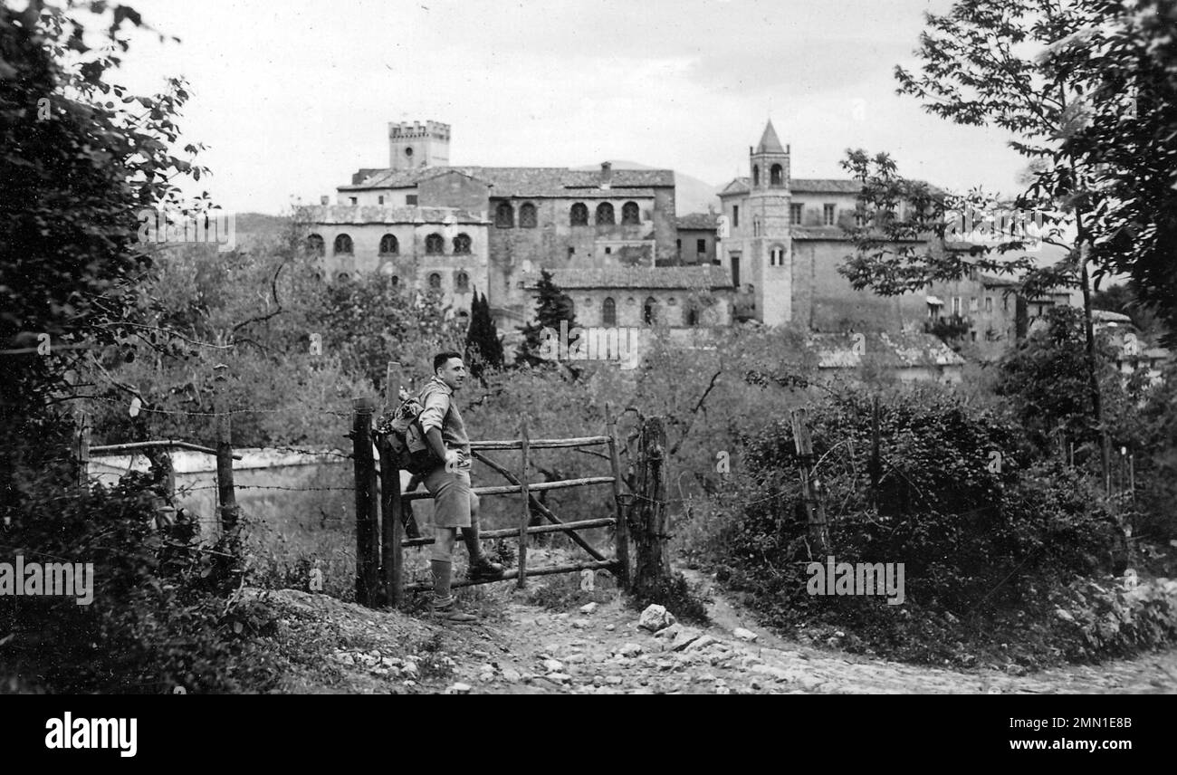 Roccagiovine, Monti Lucretili Foto Stock