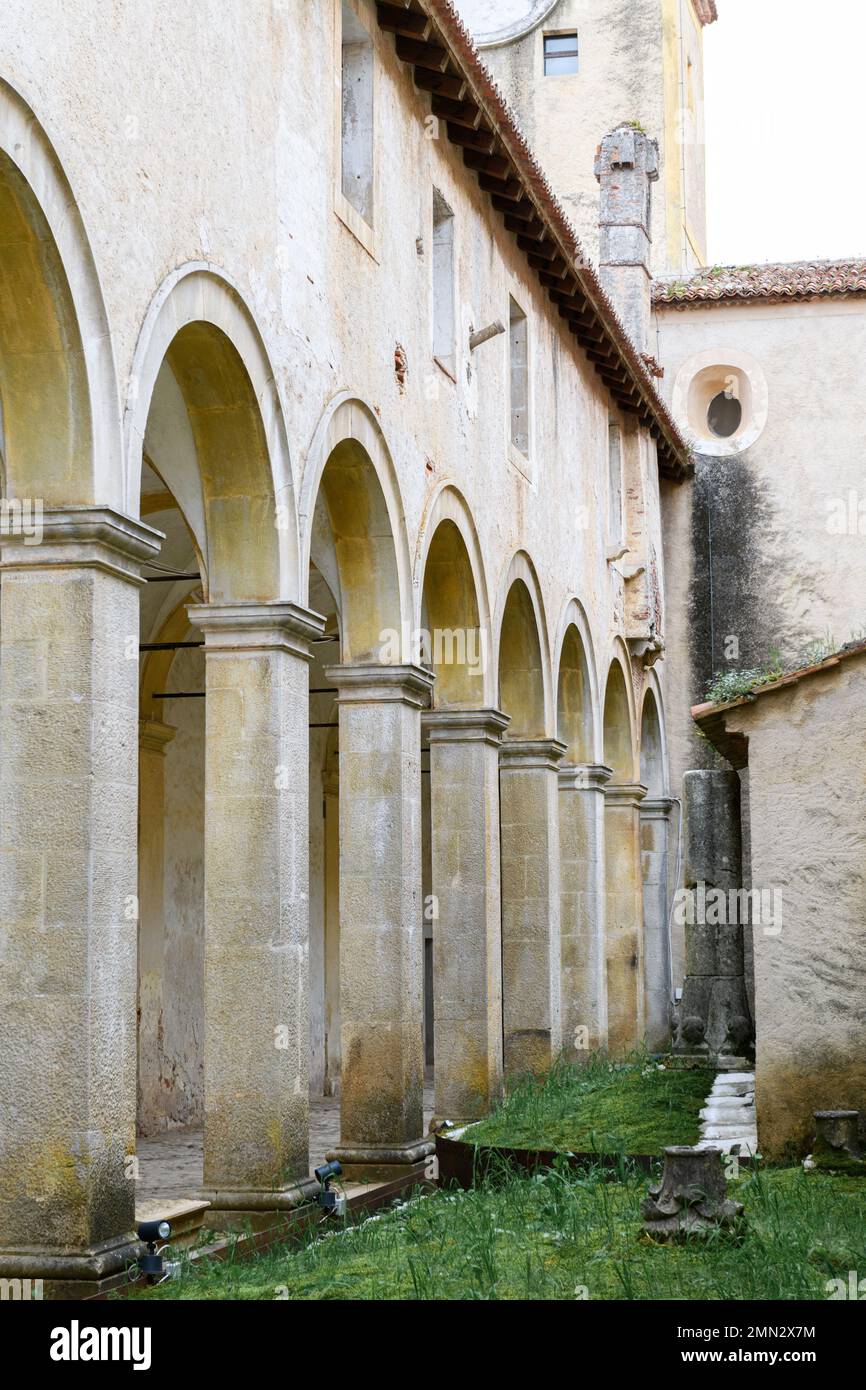 La Certosa di Padula, nota anche come Certosa di Padula, è un monastero della provincia di Salerno in Campania Foto Stock
