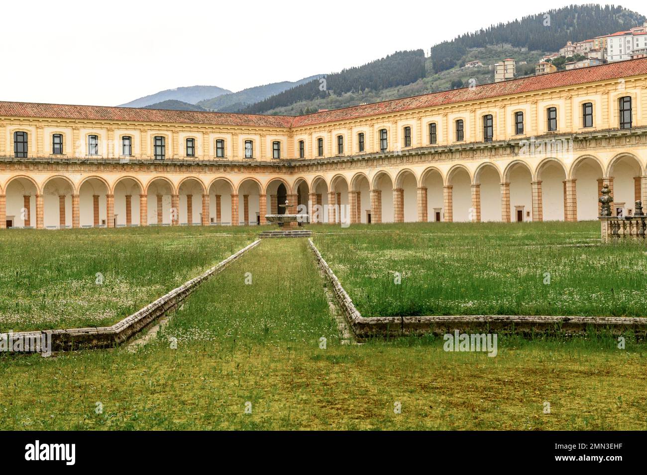 La Certosa di Padula, nota come Certosa di Padula, è un monastero della provincia di Salerno in Campania. Foto Stock