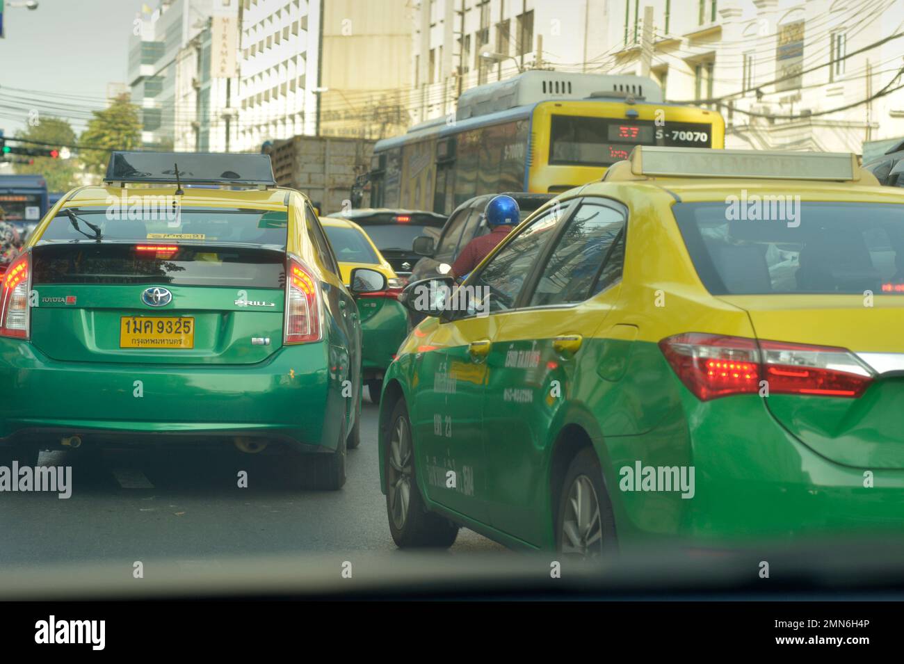 Bangkok Taxi Thailandia Foto Stock