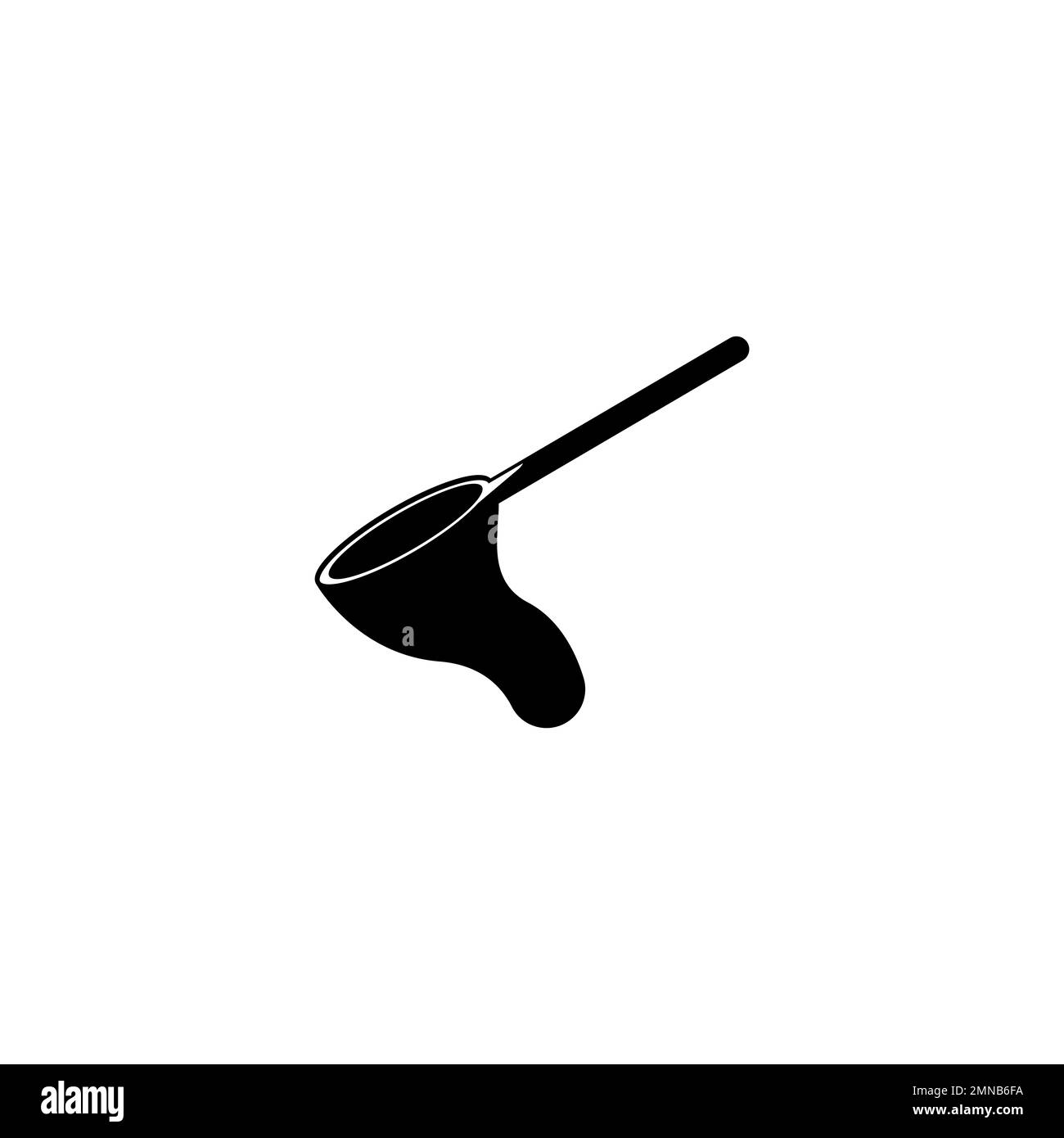 Fish net vettore icona illustrazione segno per il web e il design Foto Stock