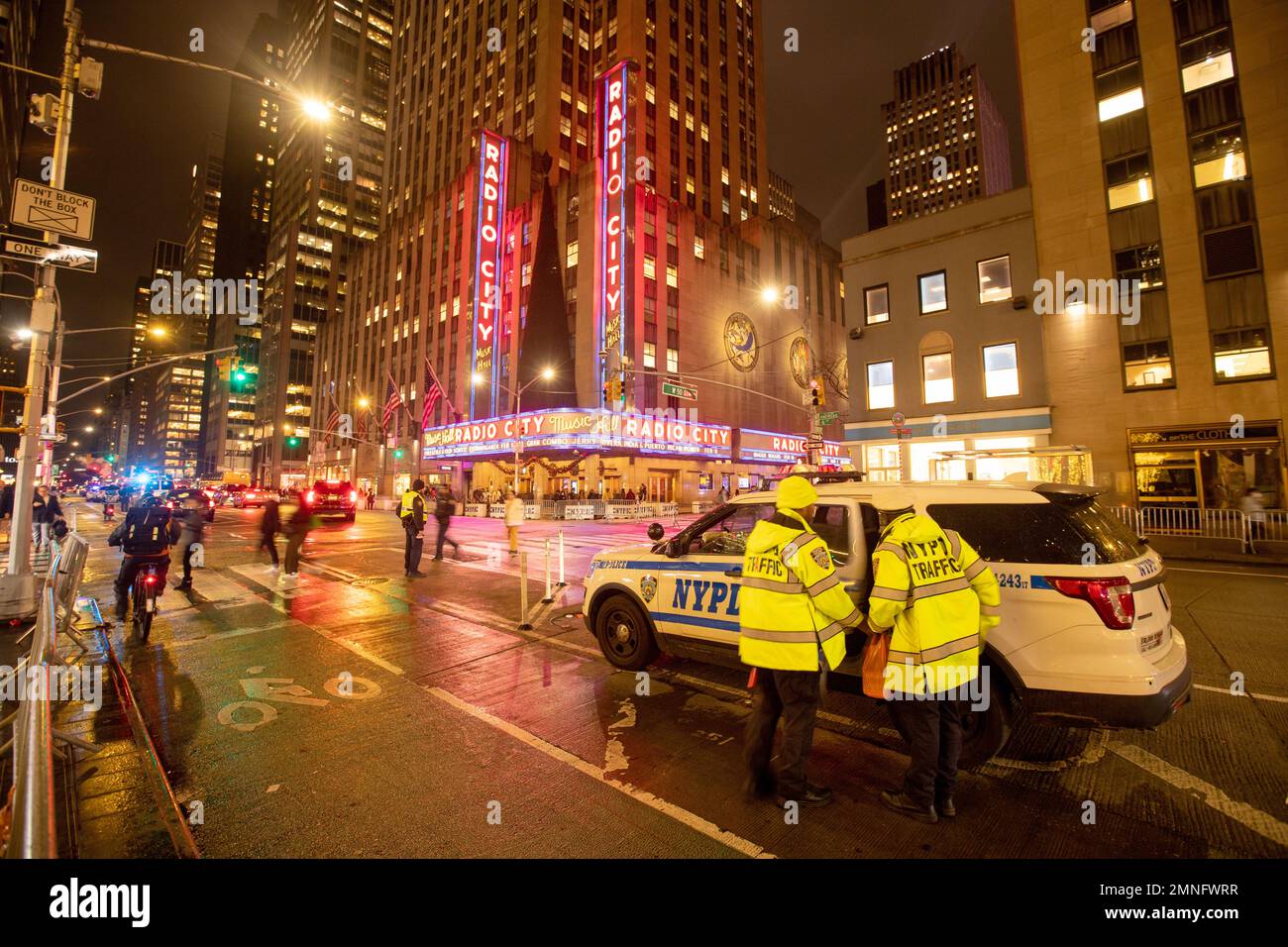 La città di New York, Stati Uniti d'America Foto Stock