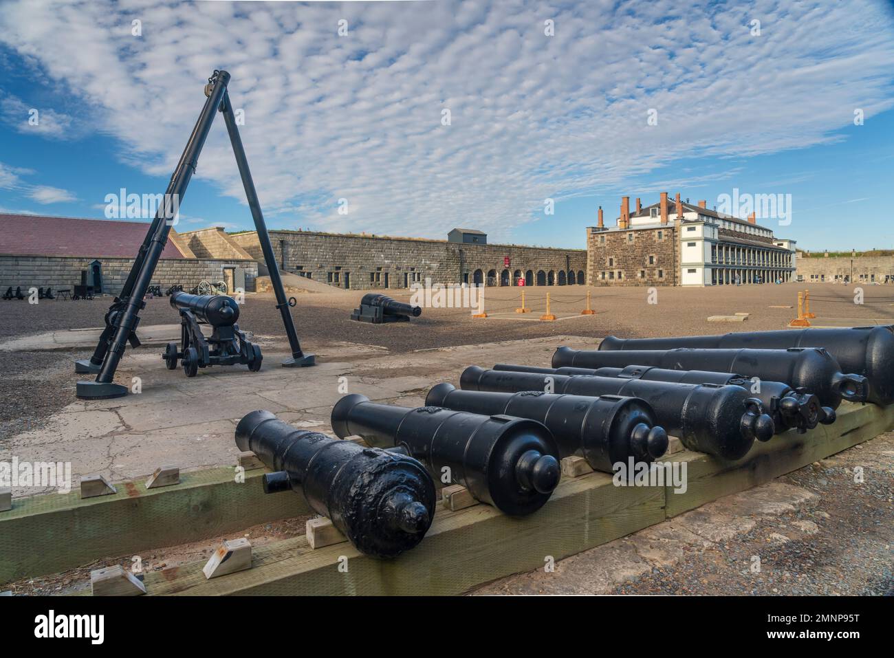 Il sito storico della Cittadella di Halifax, Nuova Scozia, Canada. Foto Stock