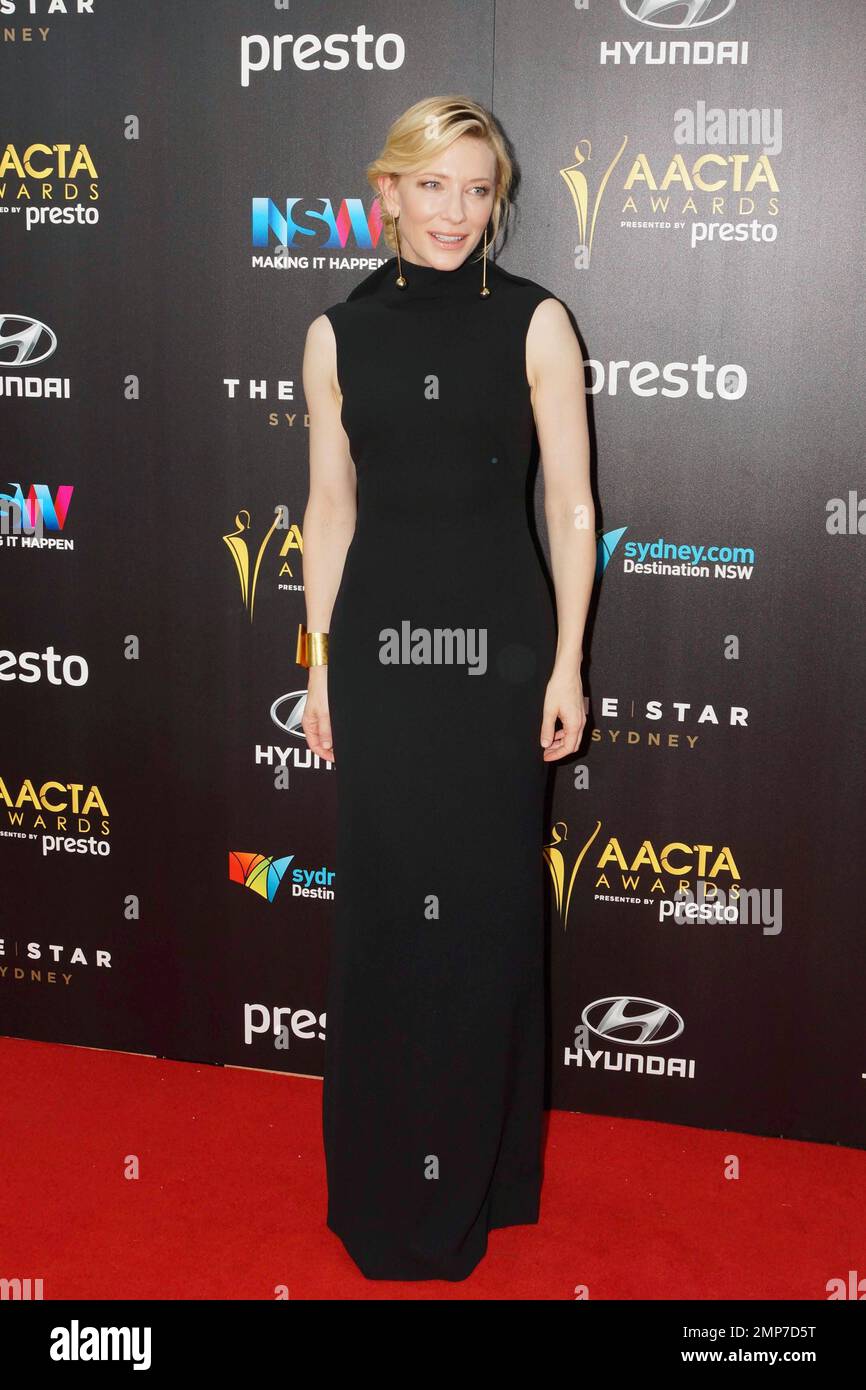 Cate Blanchett al AACTA Awards di Sydney, Australia. 9th dicembre 2015. Foto Stock