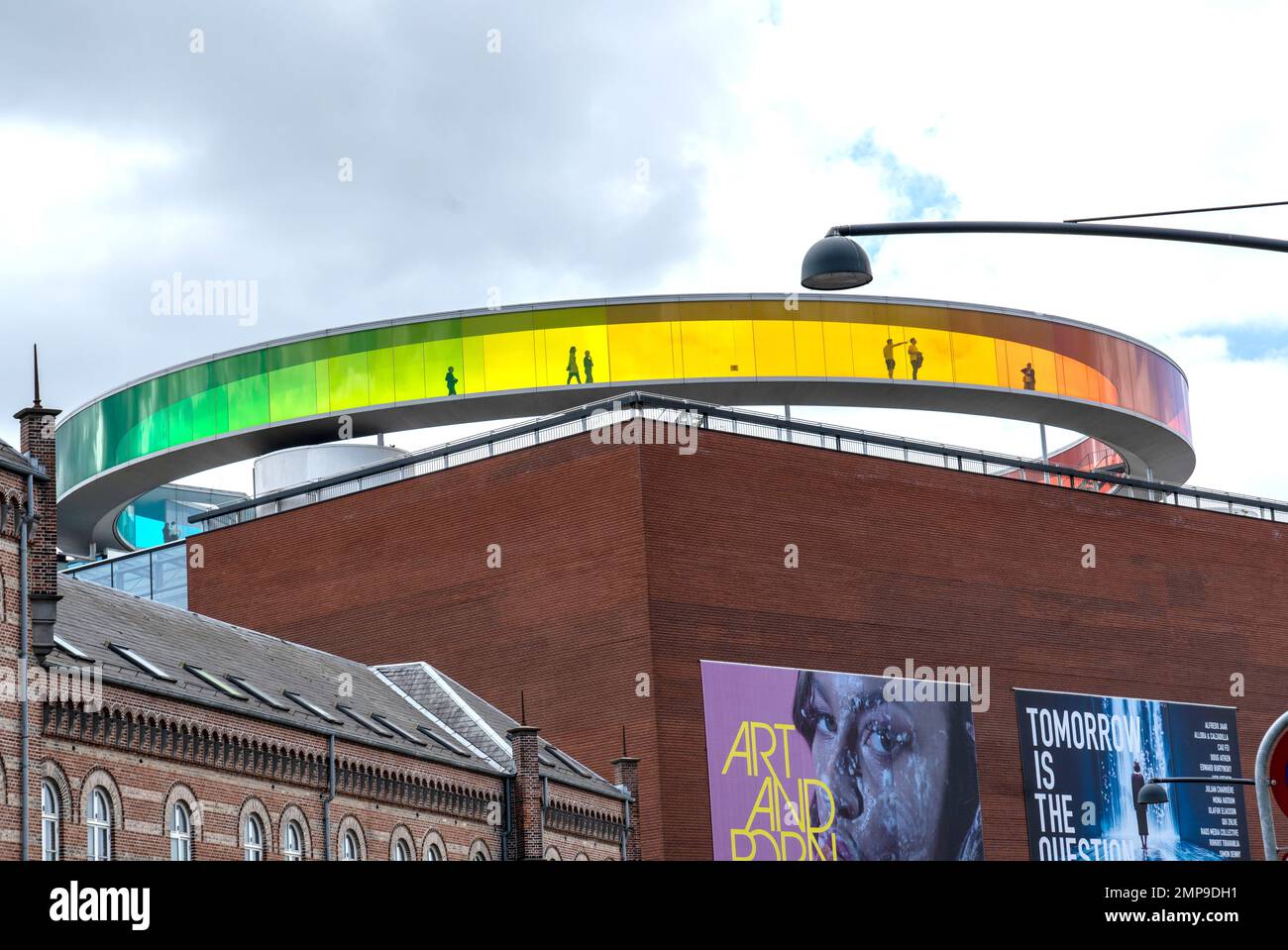 AROS Aarhus Art Museum. Rainbow Panorama, Danimarca vvbvanbree foto. Foto Stock