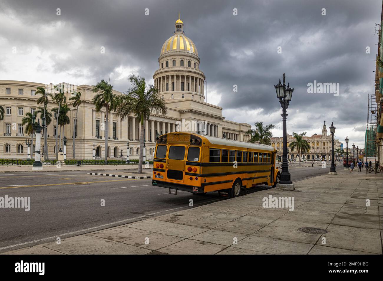 Palazzo della capitale nazionale, l'Avana centrale, l'Avana, Cuba Foto Stock