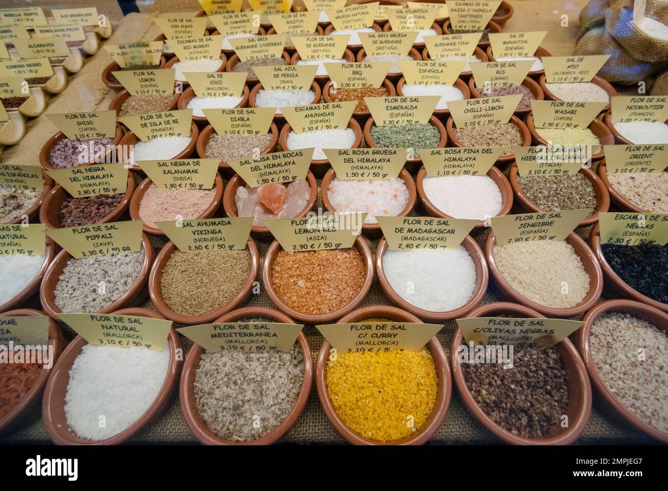 Mercado de Santa Catalina, Barrio de Santa Catalina , Palma di Mallorca,Islas Baleares, Spagna. Foto Stock