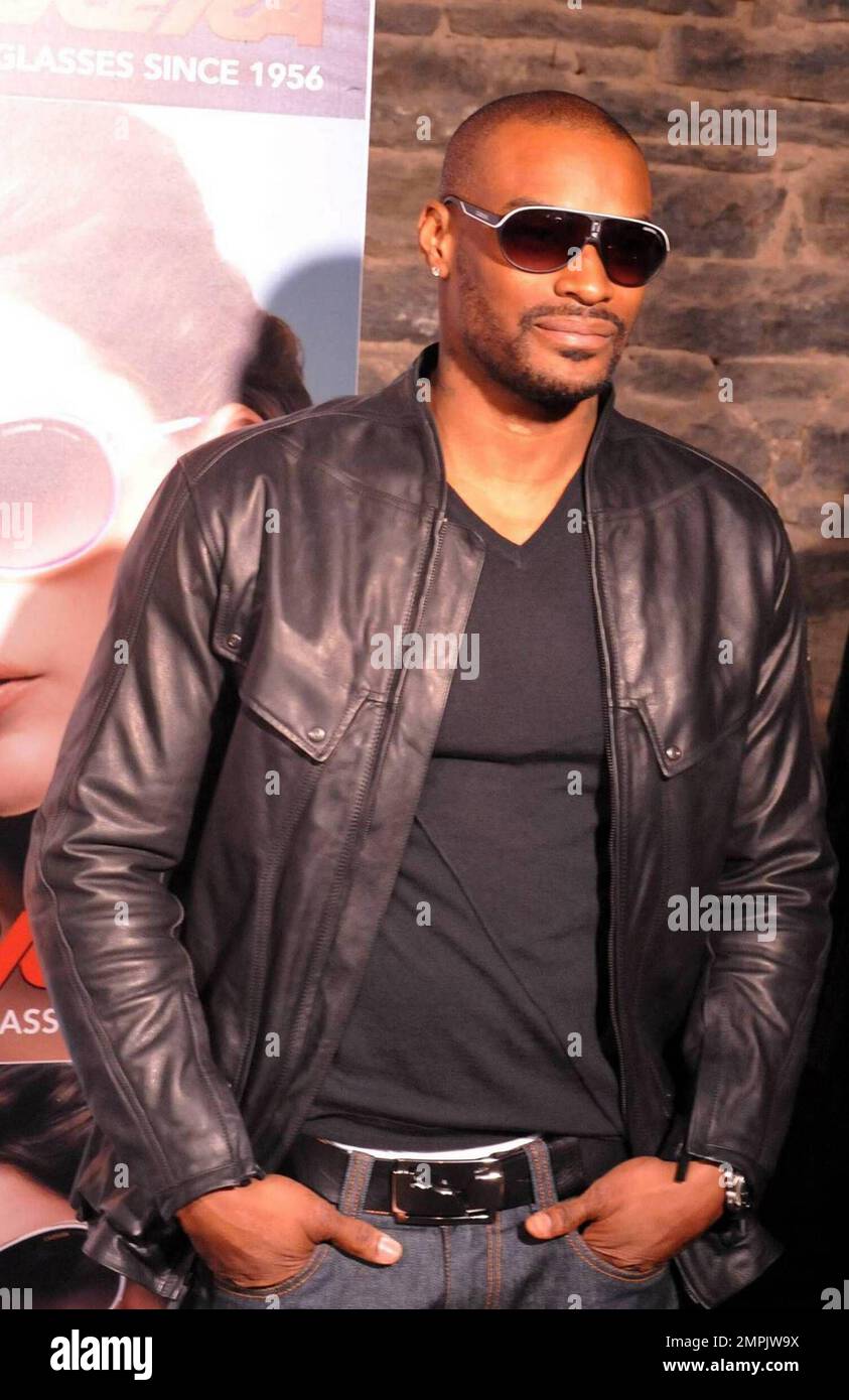 Tyson Beckford partecipa al Carrera Vintage-Inspired Sunglass Launch Party alla Angel Orensanz Foundation di New York, NY. 3/13/09. Foto Stock