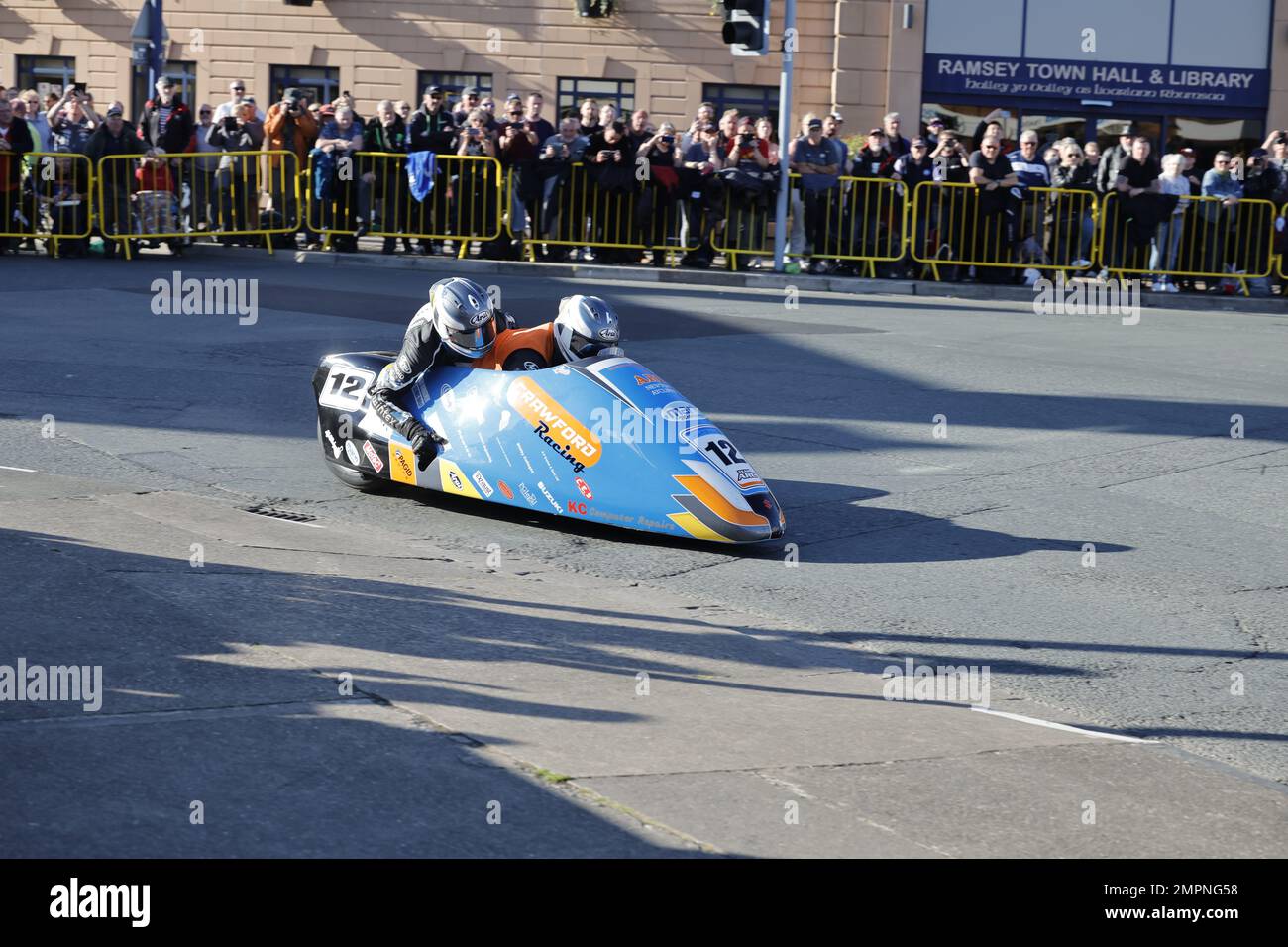 Sidecar TT 2022 Foto Stock