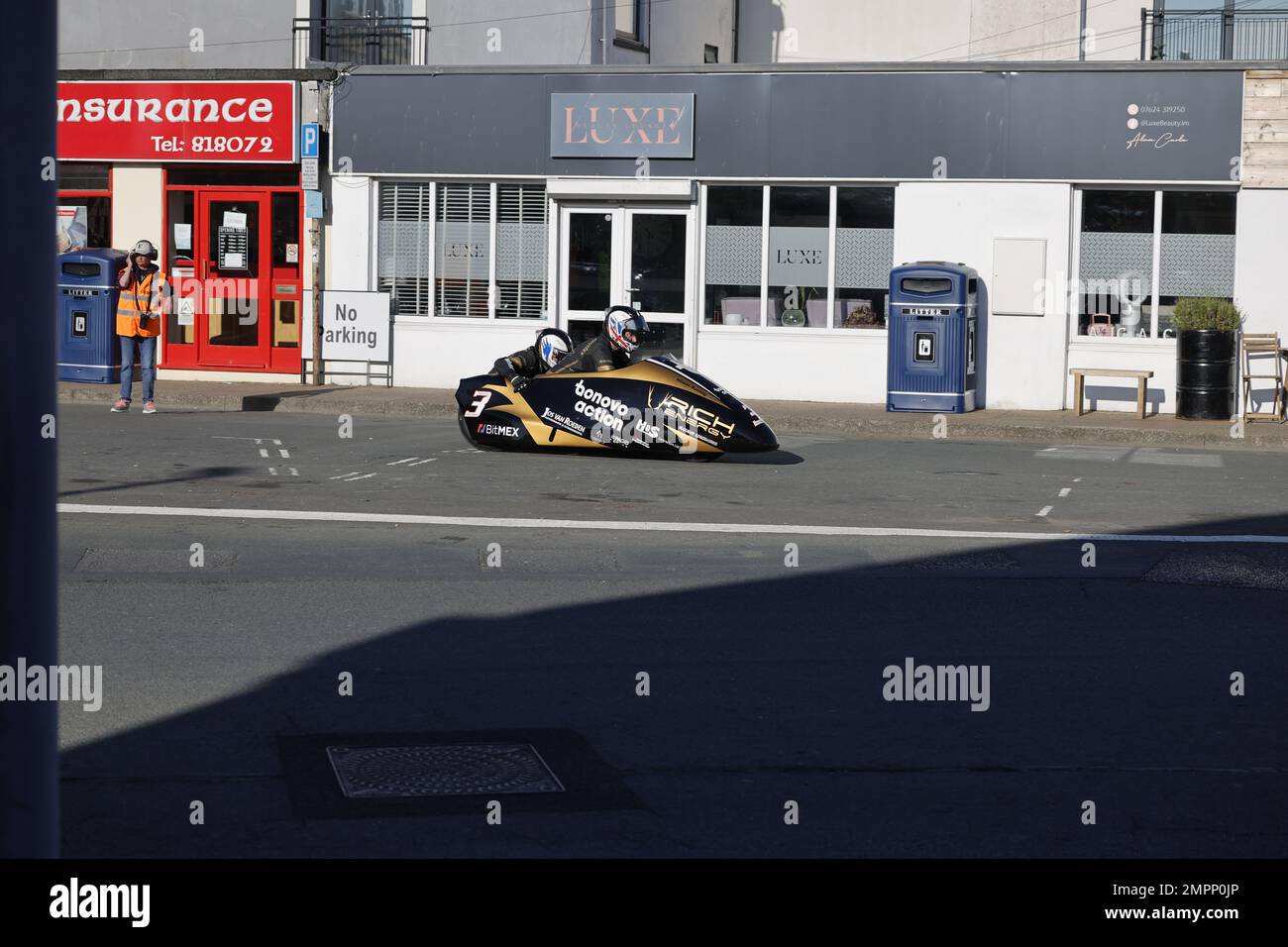 Sidecar TT 2022 Foto Stock