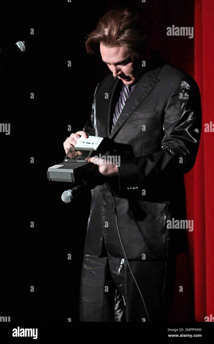 Clay Aiken si esibisce dal vivo in concerto presso il Durham Performing Arts Center. Durham, North Carolina. 29th novembre 2012. Foto Stock
