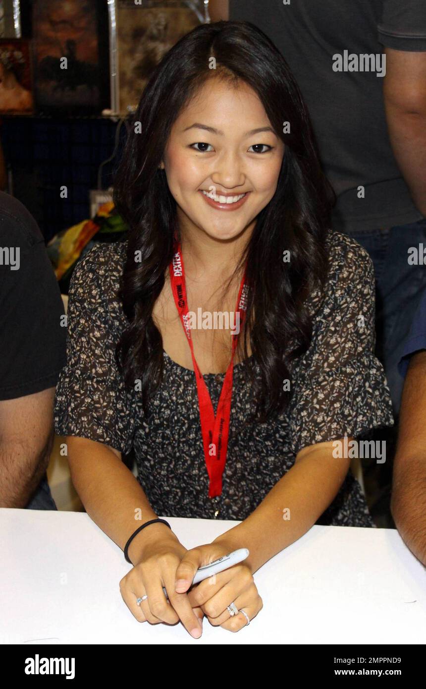 Attrice Amy Okuda di 'The Guild' al Comic-con di San Diego, CA. 7/22/10. . Foto Stock