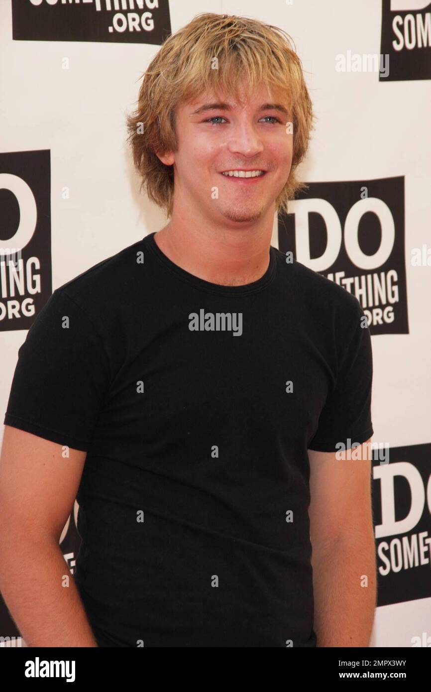 Michael Welch arriva per i Do Something Awards, la pre-festa per i Teen Choice Awards del 2008 prevista per domani, 3 agosto, al livello 3 di Hollywood, California. 8/2/08. Foto Stock