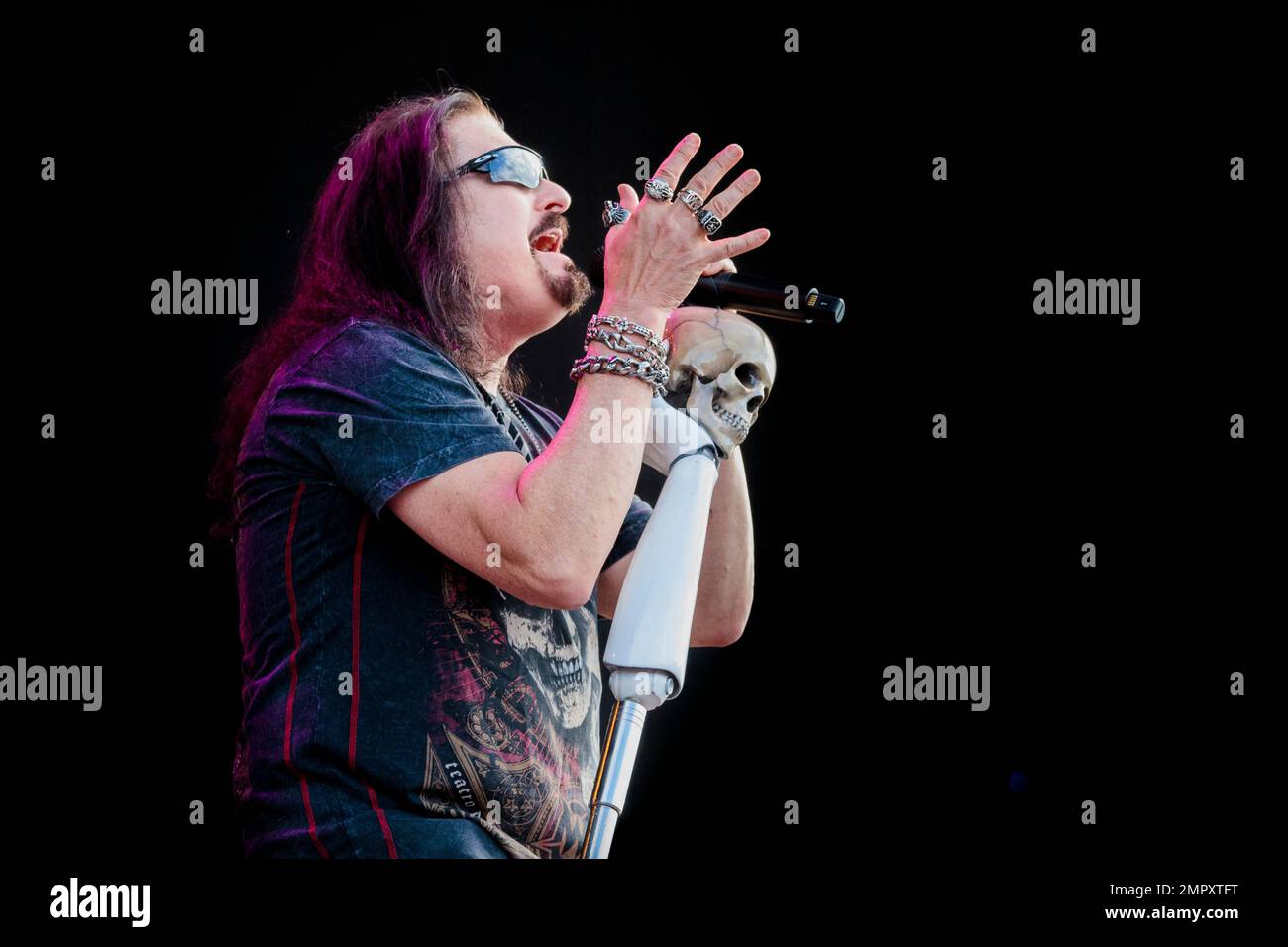 Francia 21 Giugno 2019 Dream Theater - live at Hell Fest Clisson © Andrea Ripamonti / Alamy Foto Stock