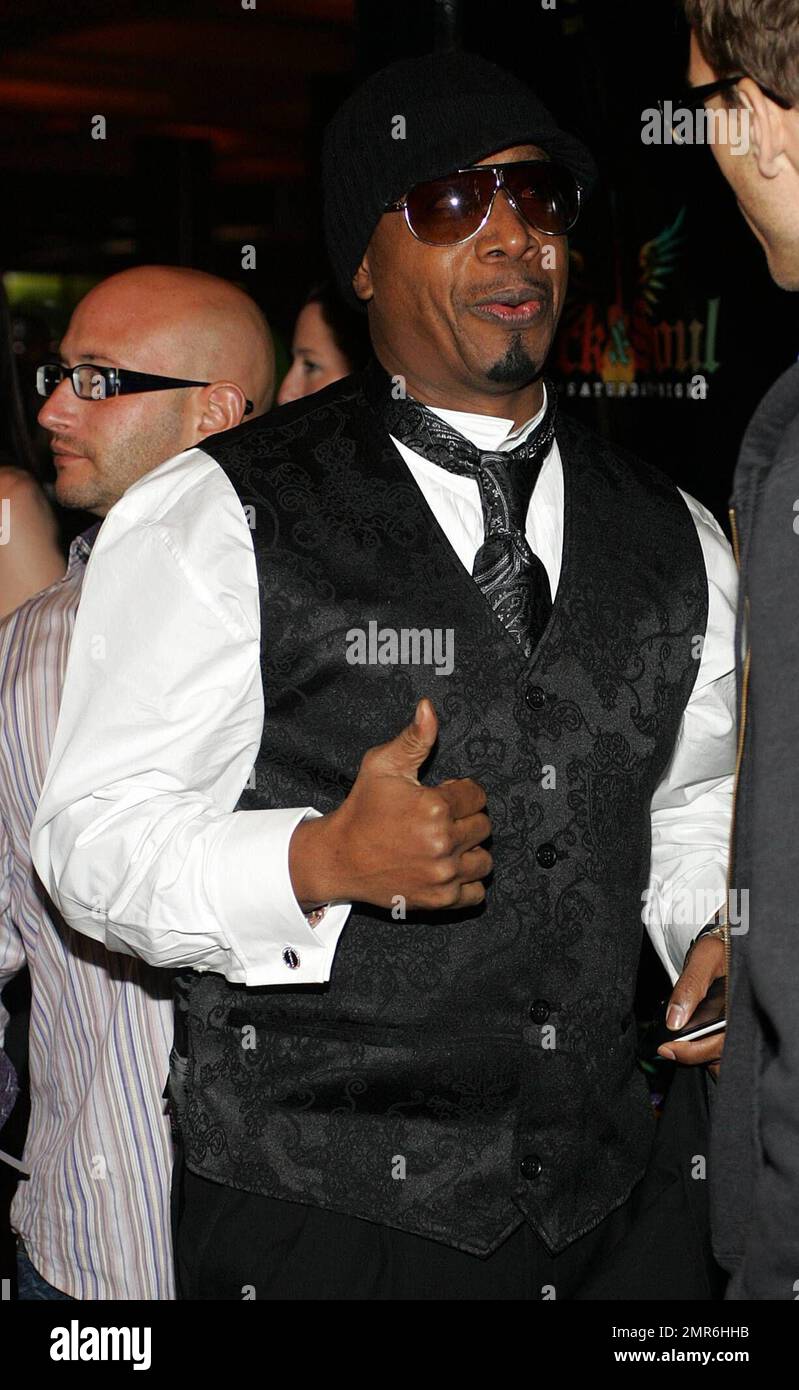 MC Hammer arriva sul tappeto rosso per l'Hard Rock presenta Super Saturday Night party al Seminole Hard Rock Hotel & Casino Tampa, a Tampa, Florida. 01/31/09. Foto Stock