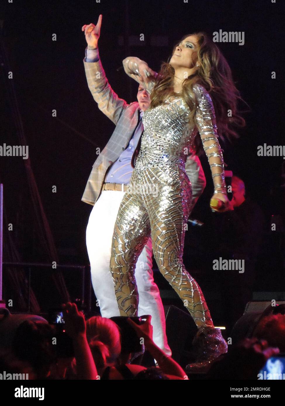 Jennifer Lopez al KIIS FM Wango Tango 2011 allo Staples Center. Los Angeles, California. 05/14/2011. Foto Stock