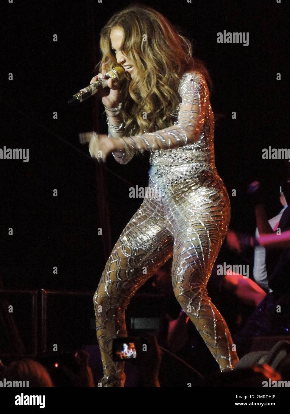 Jennifer Lopez al KIIS FM Wango Tango 2011 allo Staples Center. Los Angeles, California. 05/14/2011. Foto Stock