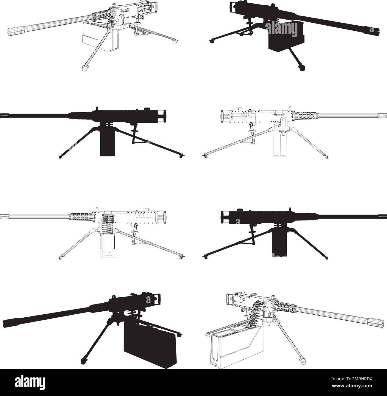 Pistola per doratura Vector Illustrazione Vettoriale