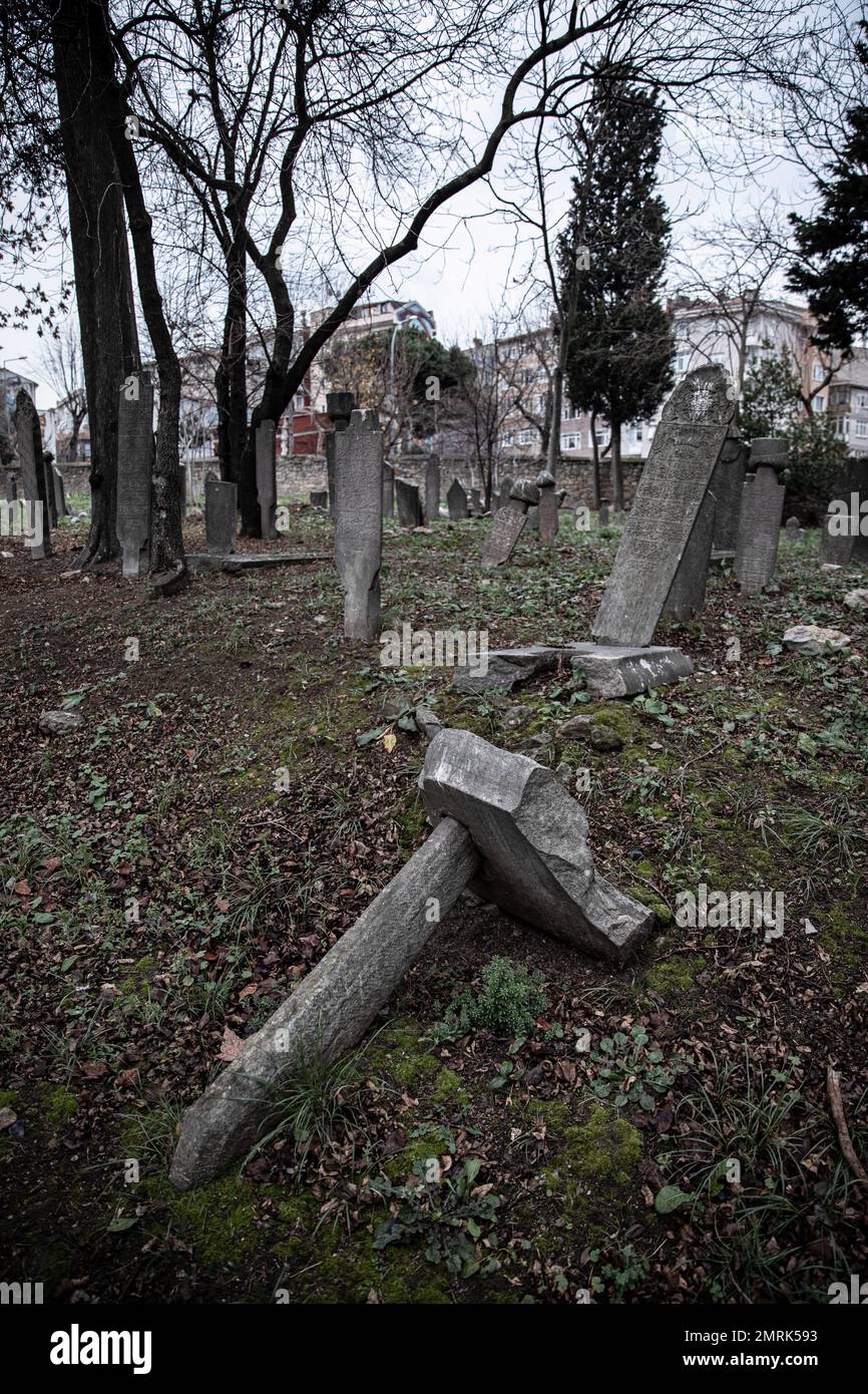 Cimitero di ayrilik cesme immagini e fotografie stock ad alta