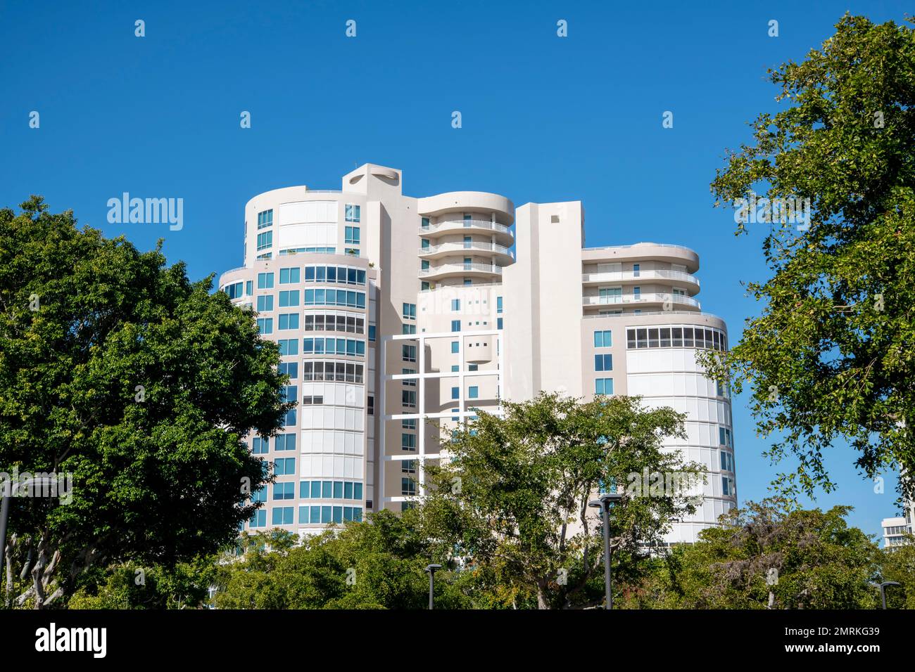 Napoli, Florida. Provenza a Park Shore condomini di lusso. Foto Stock