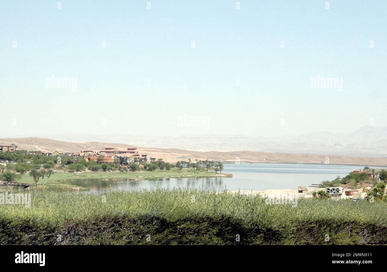 Esclusivo!! Il lago Las Vegas, sede di Celine Dion e di altre celebrità. Henderson, Nevada. 9/17/07 Foto Stock