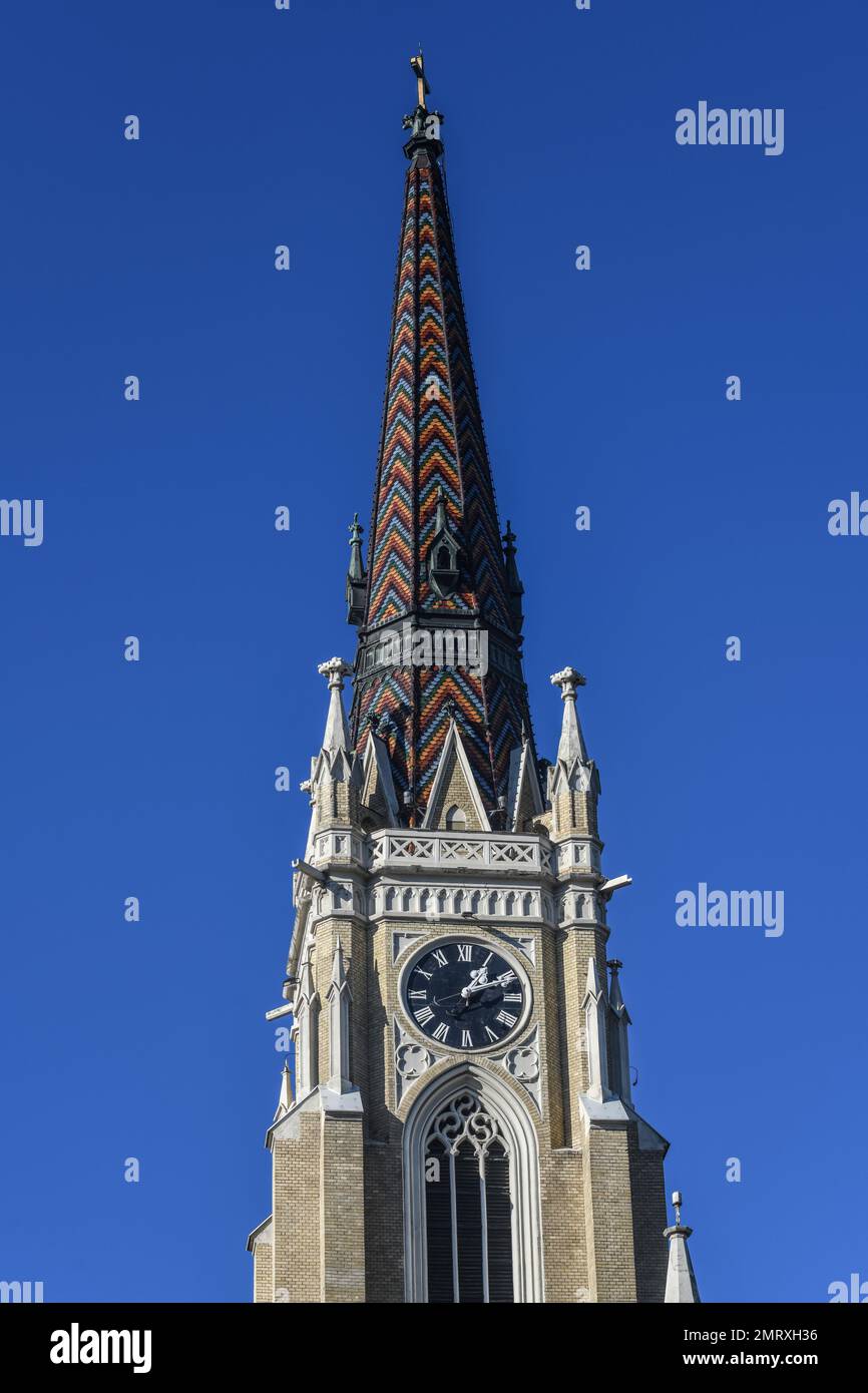 Novi Sad: Nome della Chiesa di Maria. Serbia Foto Stock