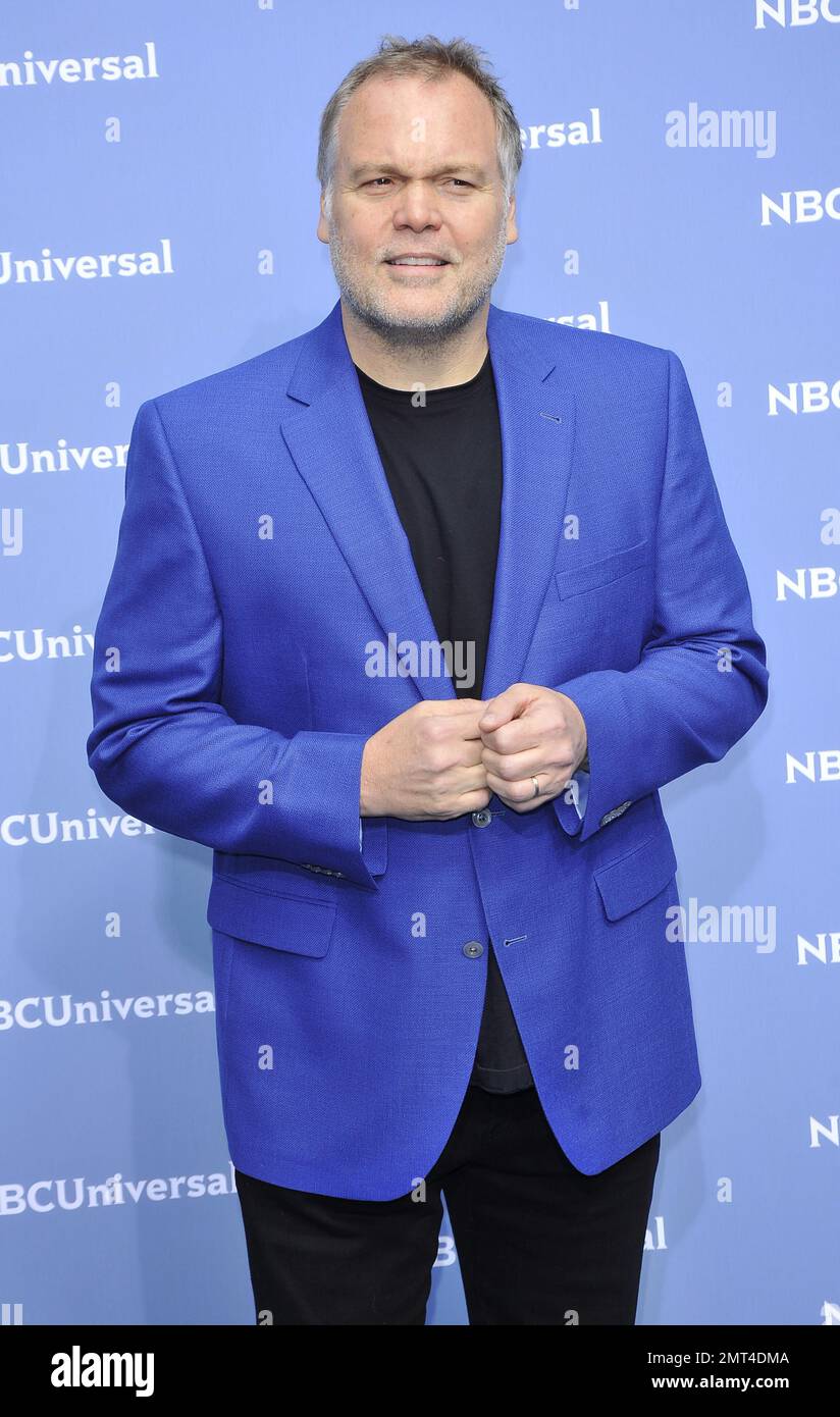 Vincent D'Onofrio alla presentazione iniziale NBCUniversal 2016 a New York City, New York. 16th maggio, 2016. Foto Stock