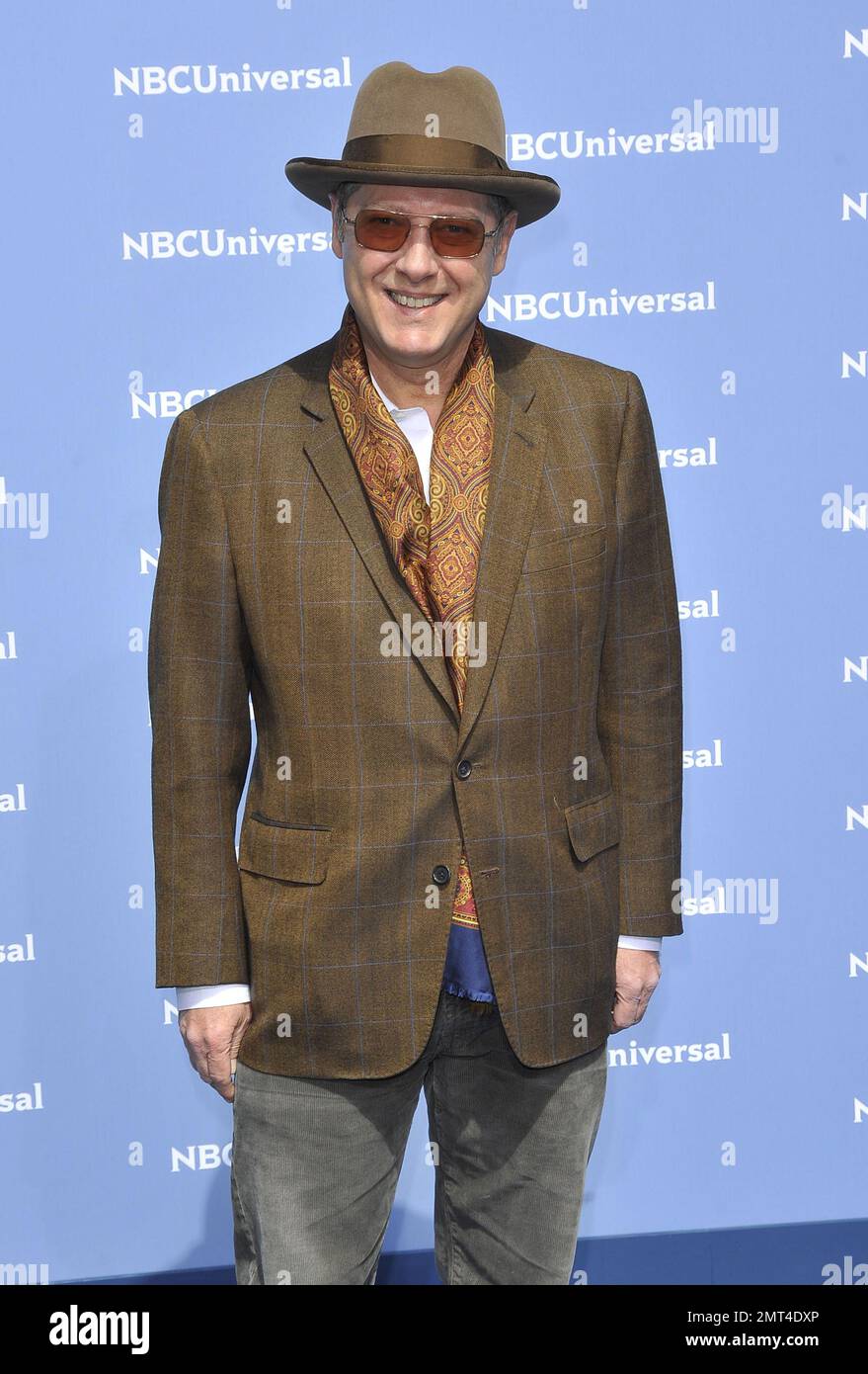 James Spader alla NBCUniversal 2016 upfront Presentation a New York City, New York. 16th maggio, 2016. Foto Stock