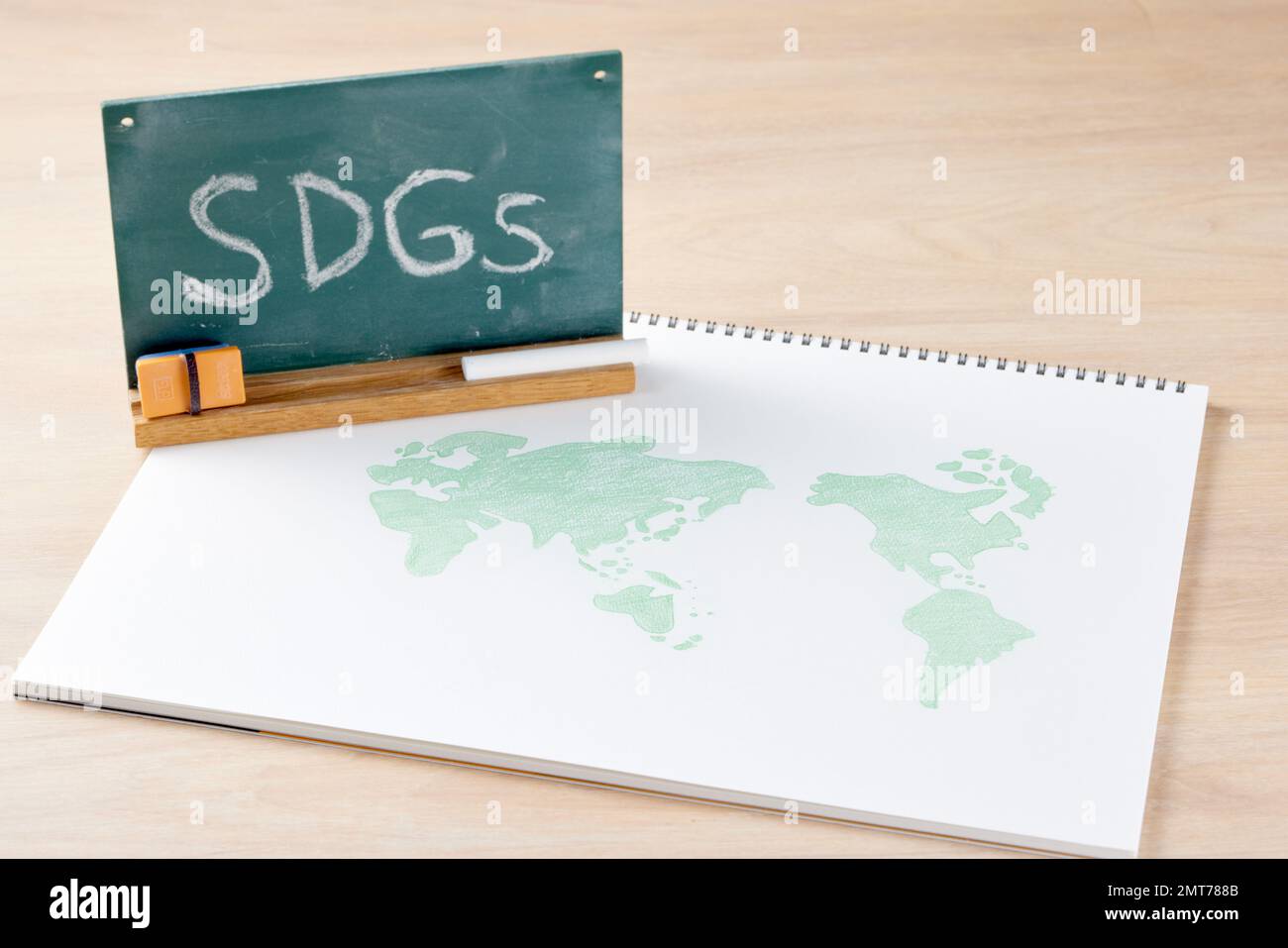 Obiettivi di sviluppo sostenibile Foto Stock