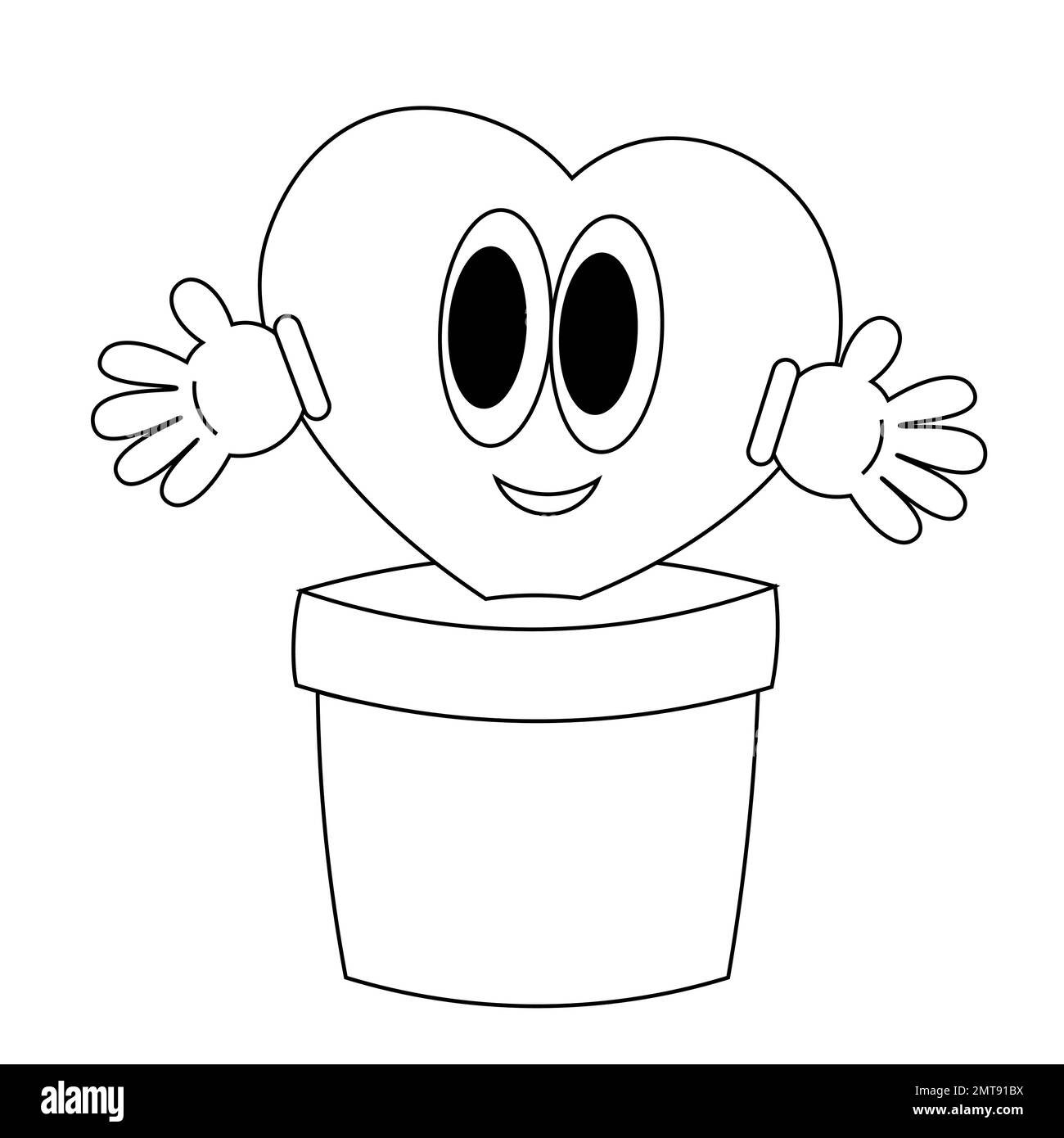 Per icone, web, cartoline, arredamento, imballaggio, stampe per oggetti, copertine per notebook, decorazione di scatole per adesivi, zaino, elemento individuale, c Illustrazione Vettoriale