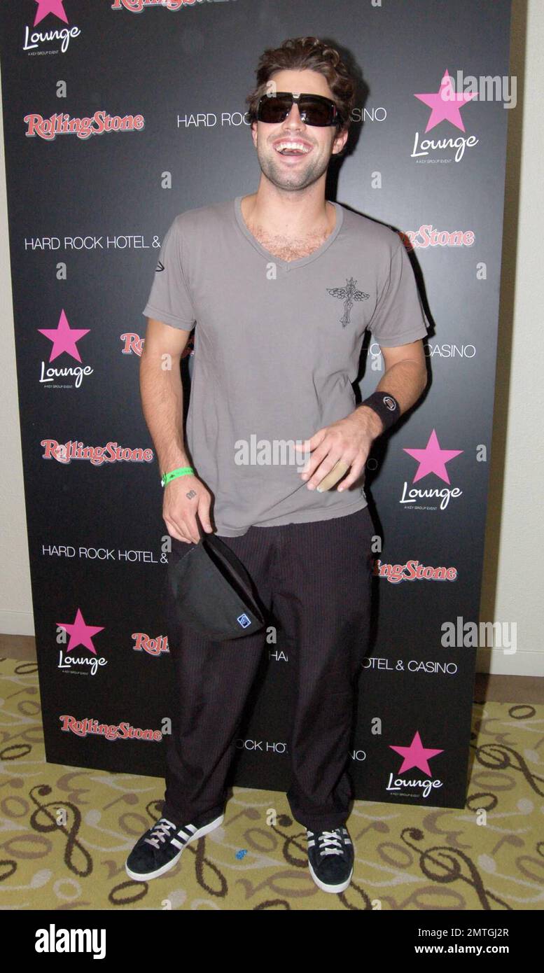 Brody Jenner partecipa al secondo giorno della suite Star Lounge per regali e ospitalità in onore del 40th° anniversario di Rolling Stone all'Hard Rock Hotel. Las Vegas, Nevada. 9/8/07. Foto Stock