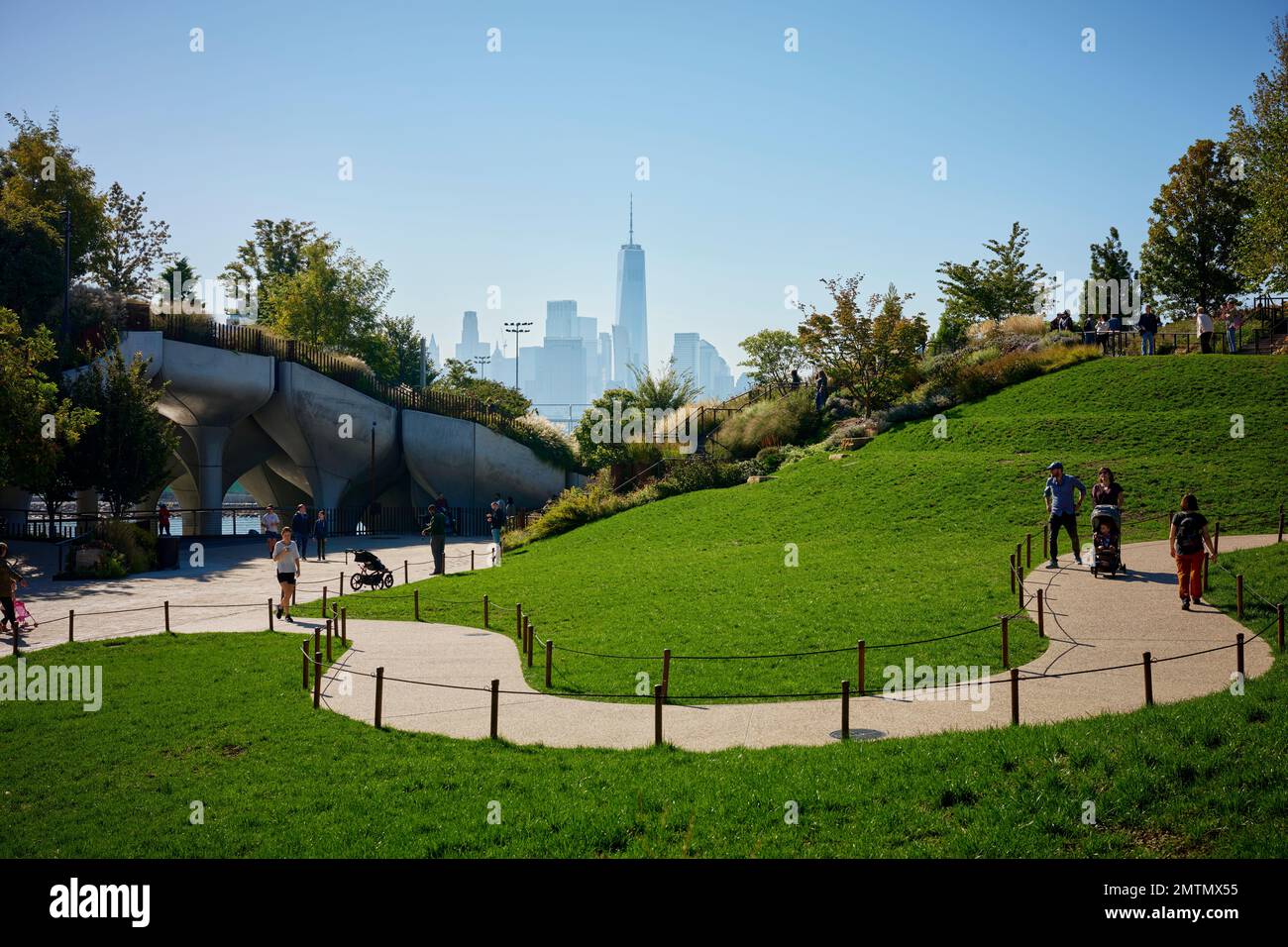 Little Island al Molo 55 Foto Stock