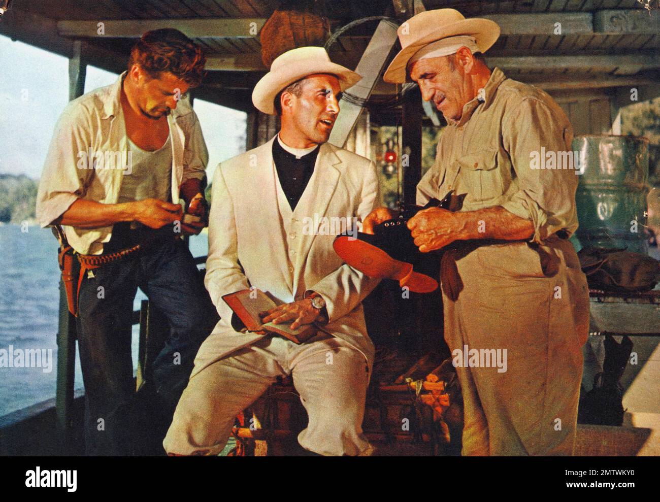 La Mort en ce jardin anno : 1956 Francia / Messico Georges Marchal , Charles Vanel , Michel piccoli Direttore: Luis Buñuel Foto Stock