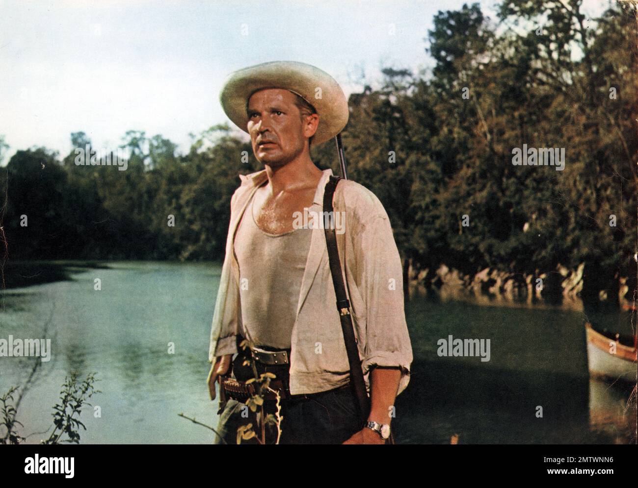 La Mort en ce jardin anno: 1956 - Francia / Messico Direttore: Luis Buñuel Georges Marchal Foto Stock