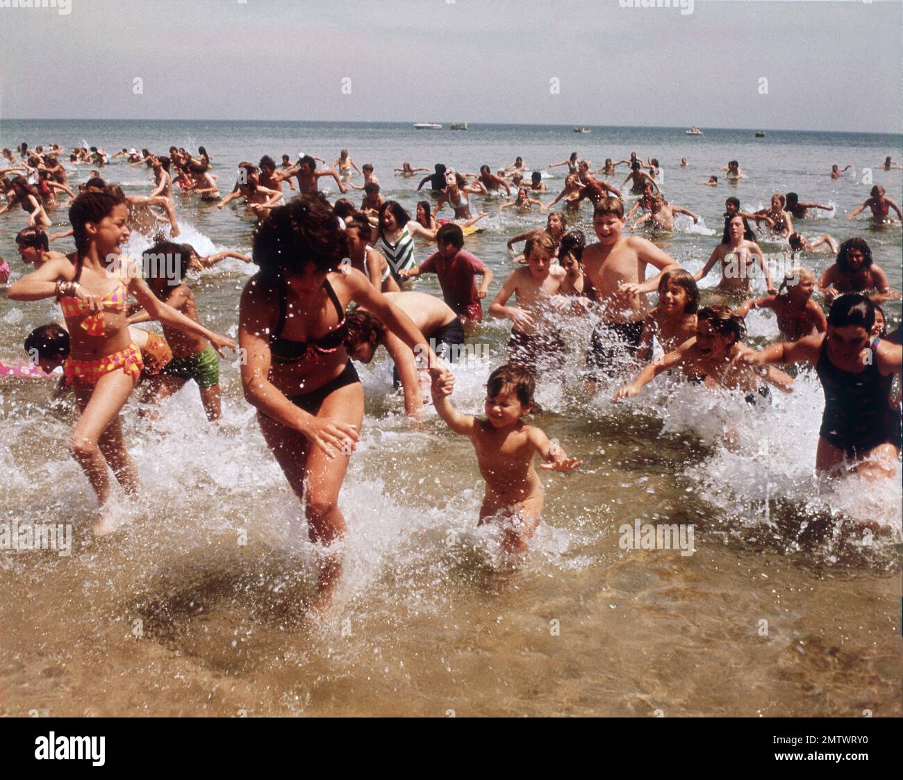 JAWS anno : 1975 USA regista : Steven Spielberg Foto Stock