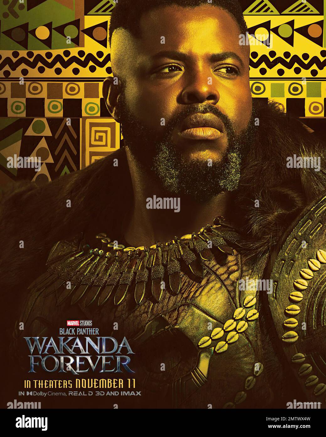 Black Panther: Wakanda Forever anno : 2022 USA regista : Ryan Coogler Winston Duke poster americano Foto Stock