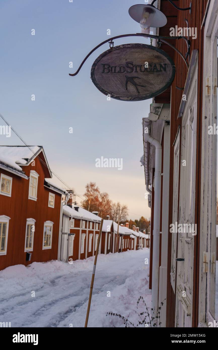 Lapplaand svedese Foto Stock