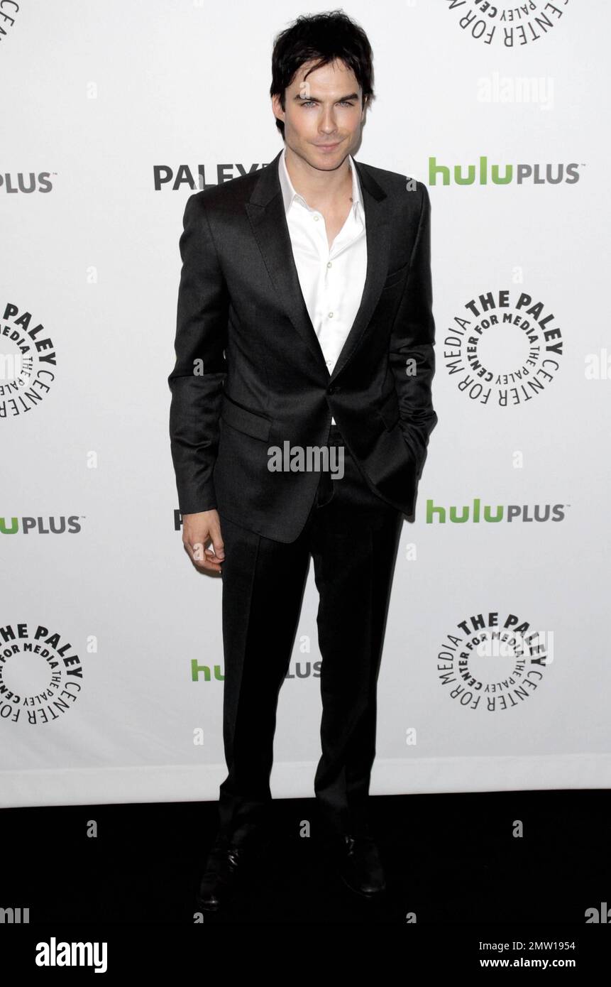 L'attore Ian Somerhalder arriva al Paleyfest 2012 al Saban Theatre di Beverly Hills, California. 10th marzo 2012. Foto Stock