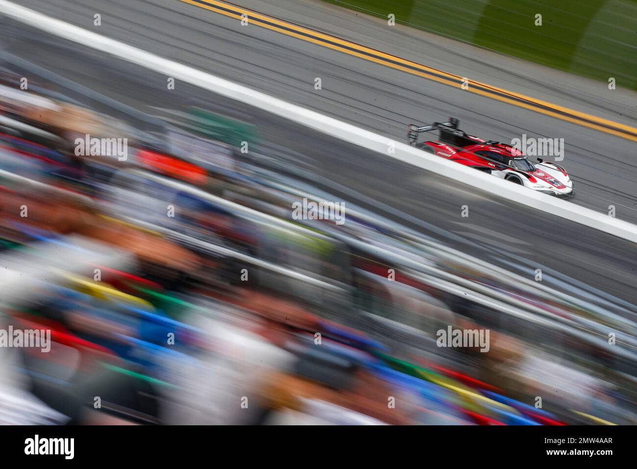 Daytona, Vereinigte Staten. 28th Jan, 2023. Daytona: Rolex 24 a Daytona il 28 gennaio 2023, (Photo by Juergen Tap) Credit: dpa/Alamy Live News Foto Stock