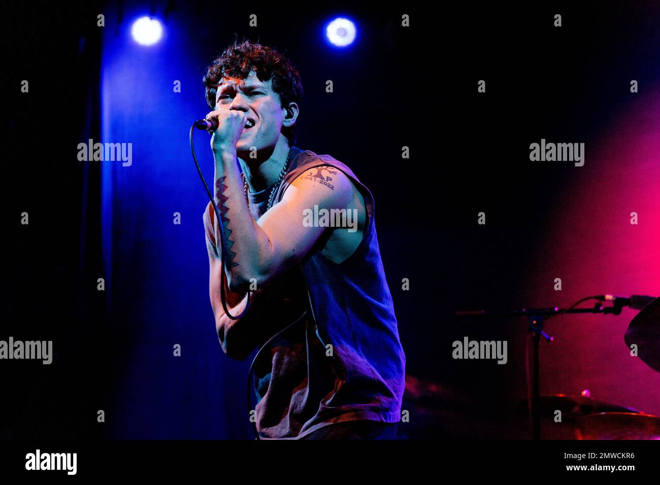 Italia 1 Febbraio 2023 Stone Band - stoneliverpool - live at Fabrique Milan © Andrea Ripamonti / Alamy Foto Stock