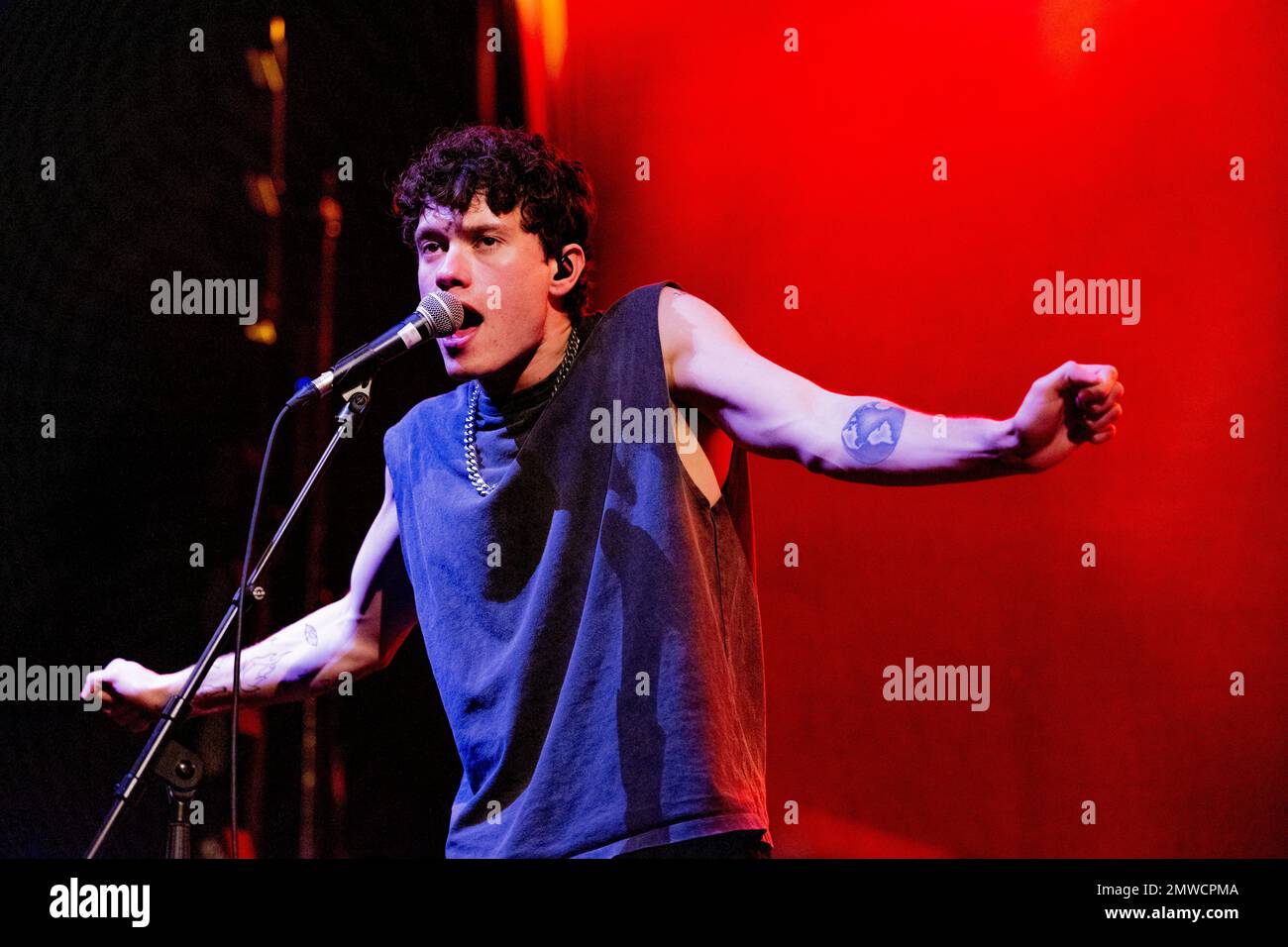 Italia 1 Febbraio 2023 Stone Band - stoneliverpool - live at Fabrique Milan © Andrea Ripamonti / Alamy Foto Stock