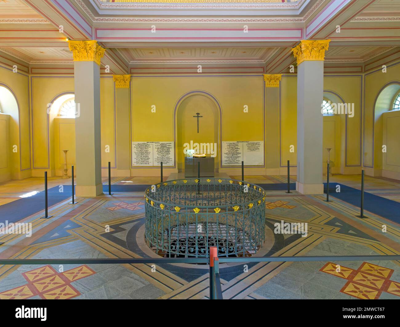 Fuerstengruft, cimitero storico, Weimar, Turingia, Germania Foto Stock