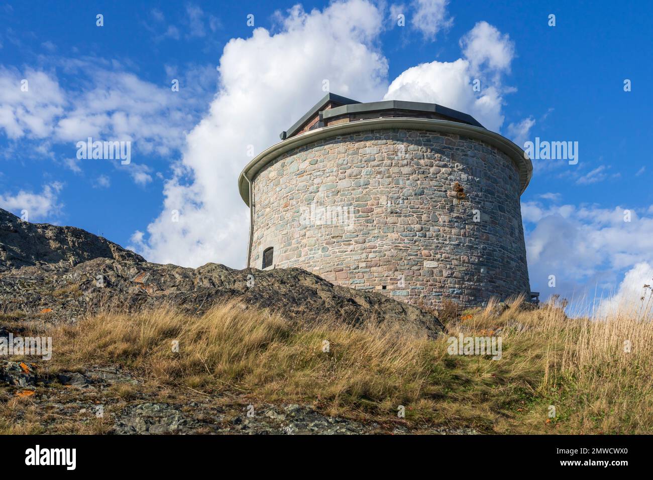 La storica Torre martello di San John, New Brunswick, Canada. Foto Stock