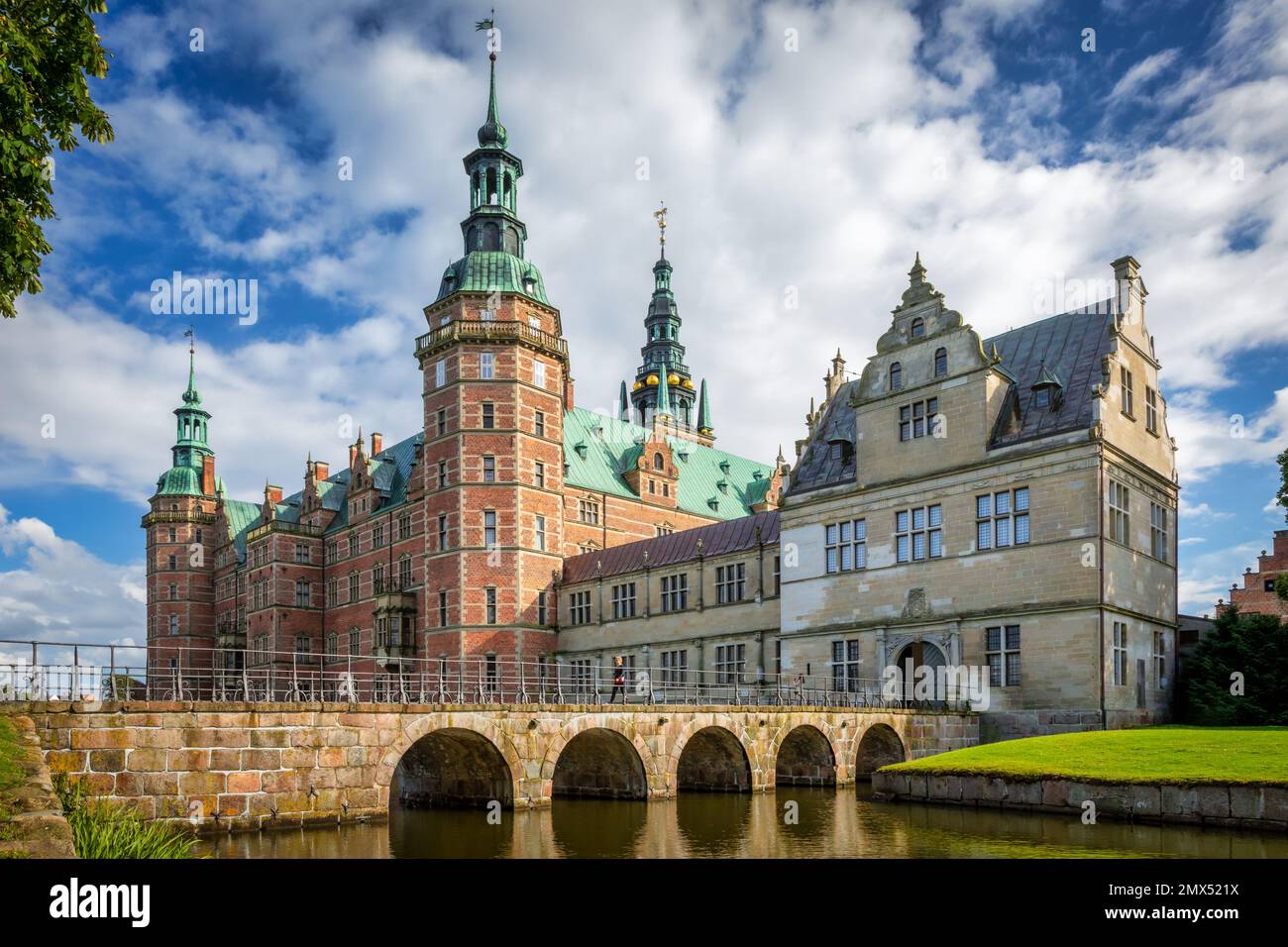 Castello Frederiksborg, Hillerød, Danimarca Foto Stock