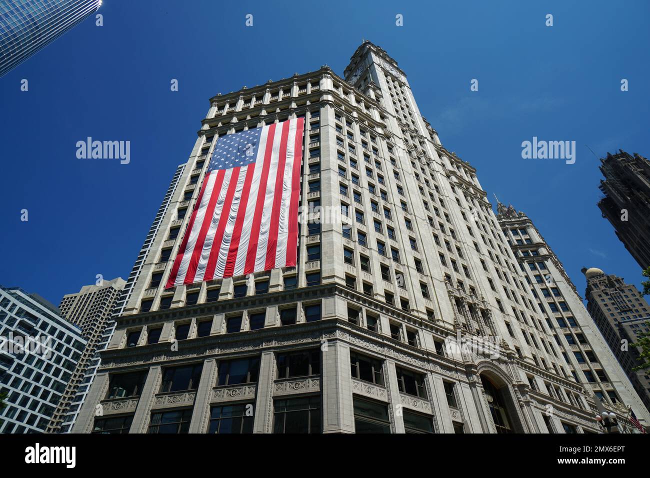 Bandera de EEUU Foto Stock